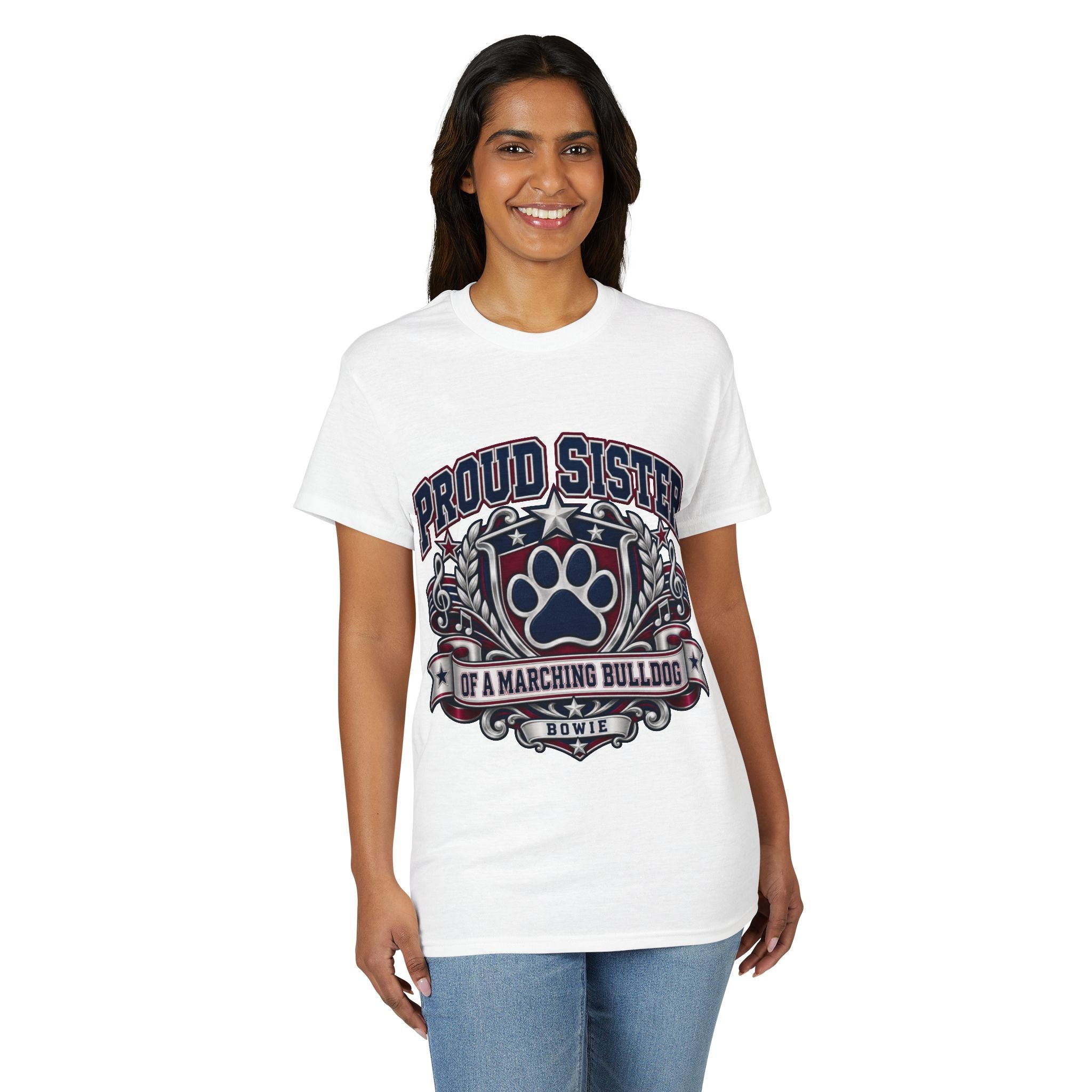 Proud Sister of a Marching Bulldog T-Shirt