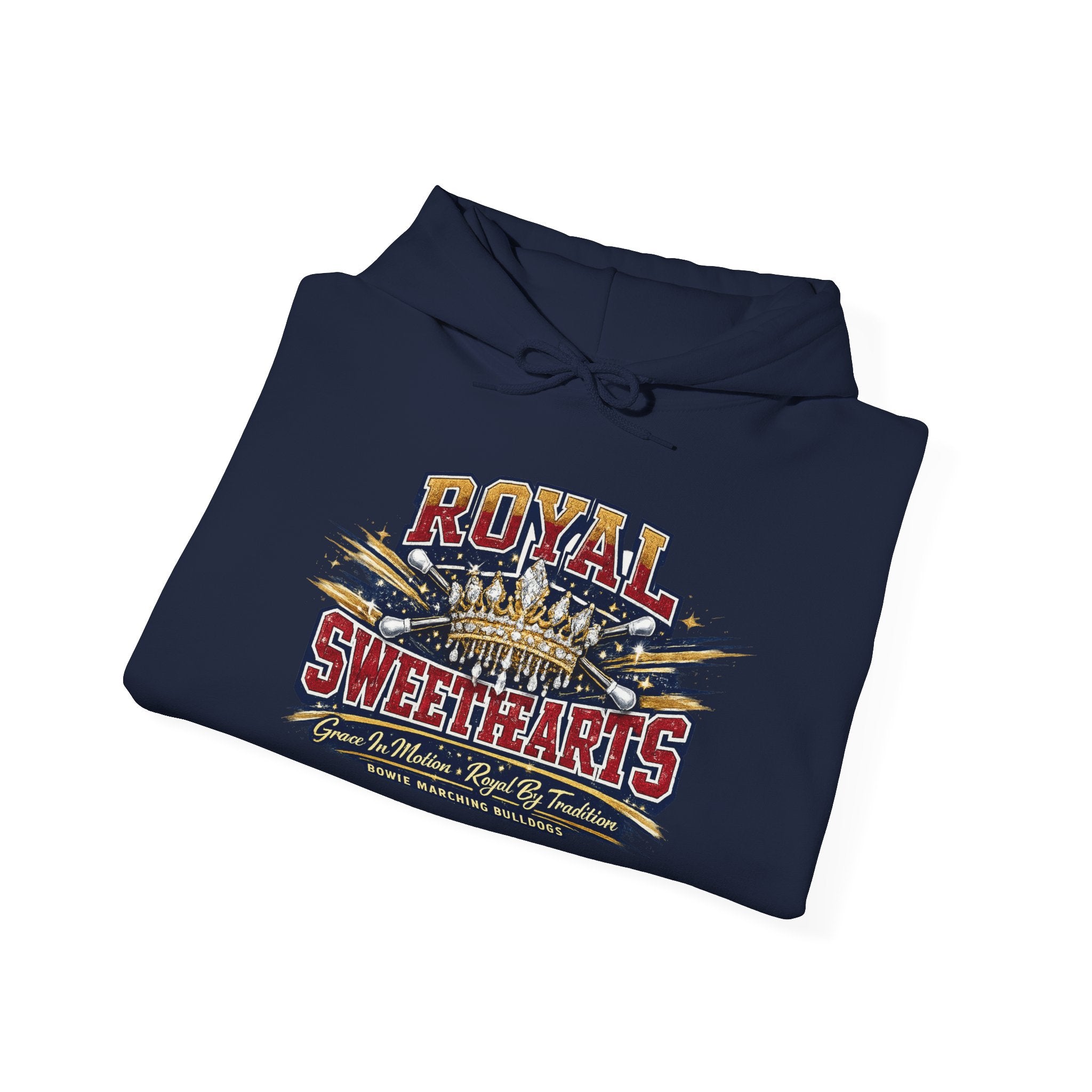 Royal Sweethearts Hoodie — Vintage Rock Band Graphic Pullover