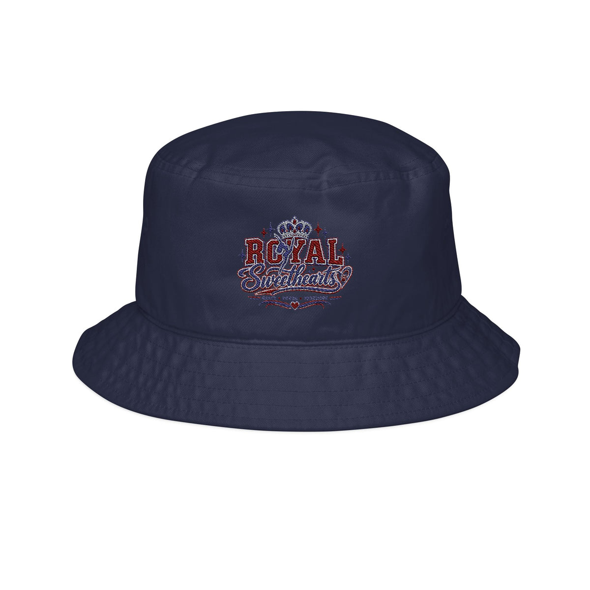 Royal Seal Bucket Hat — Patriotic Crown Graphic