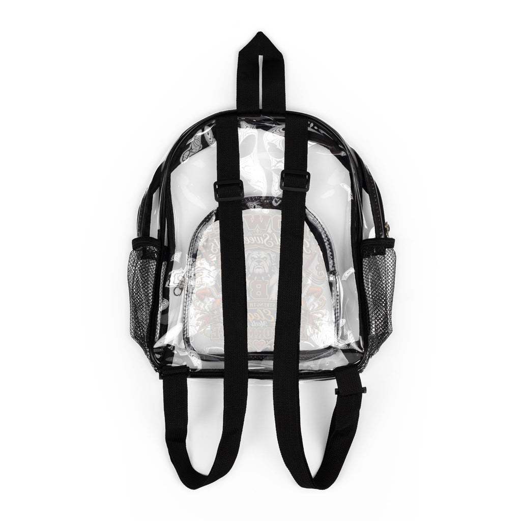 Royal Sweethearts-Clear Stadium Backpack