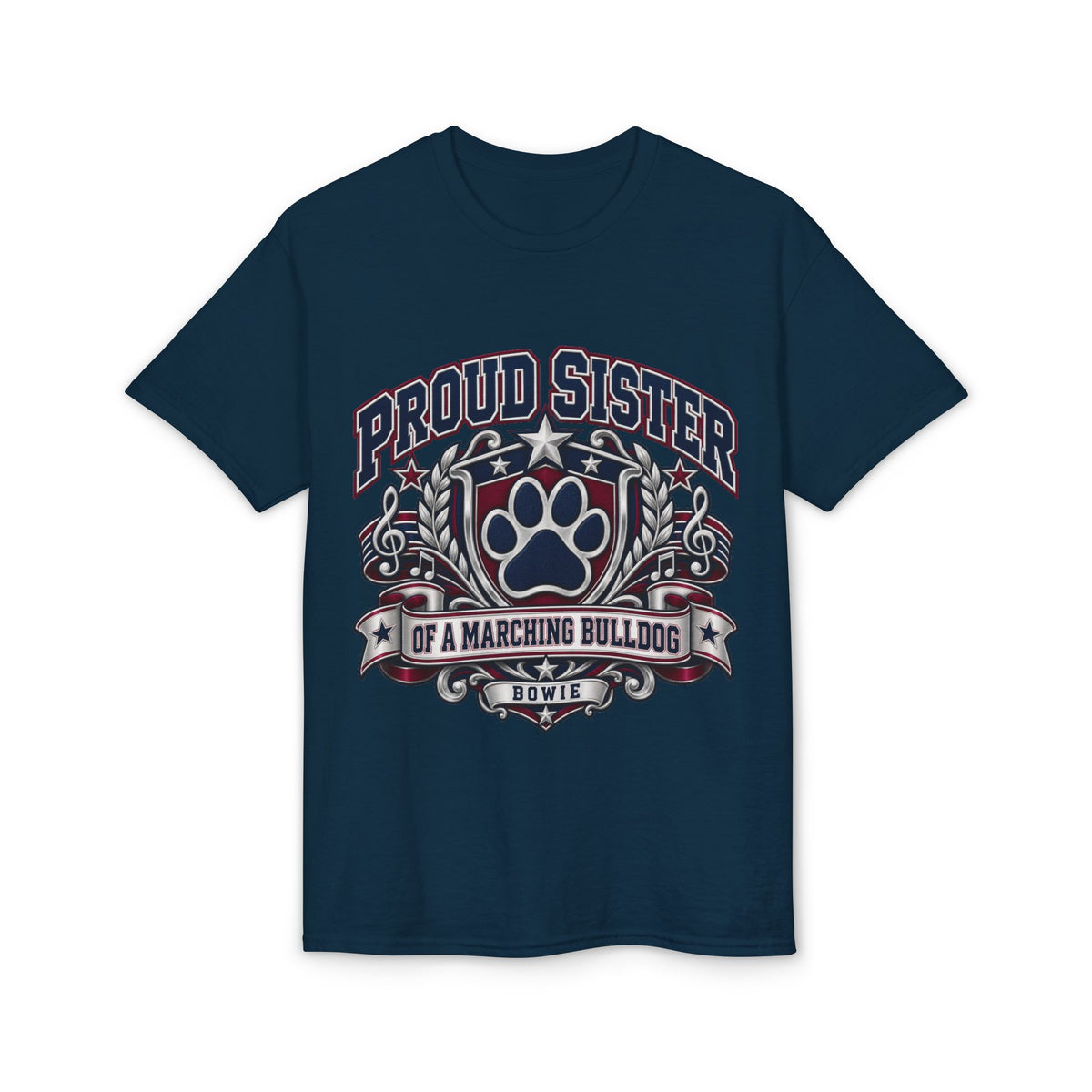 Proud Sister of a Marching Bulldog T-Shirt