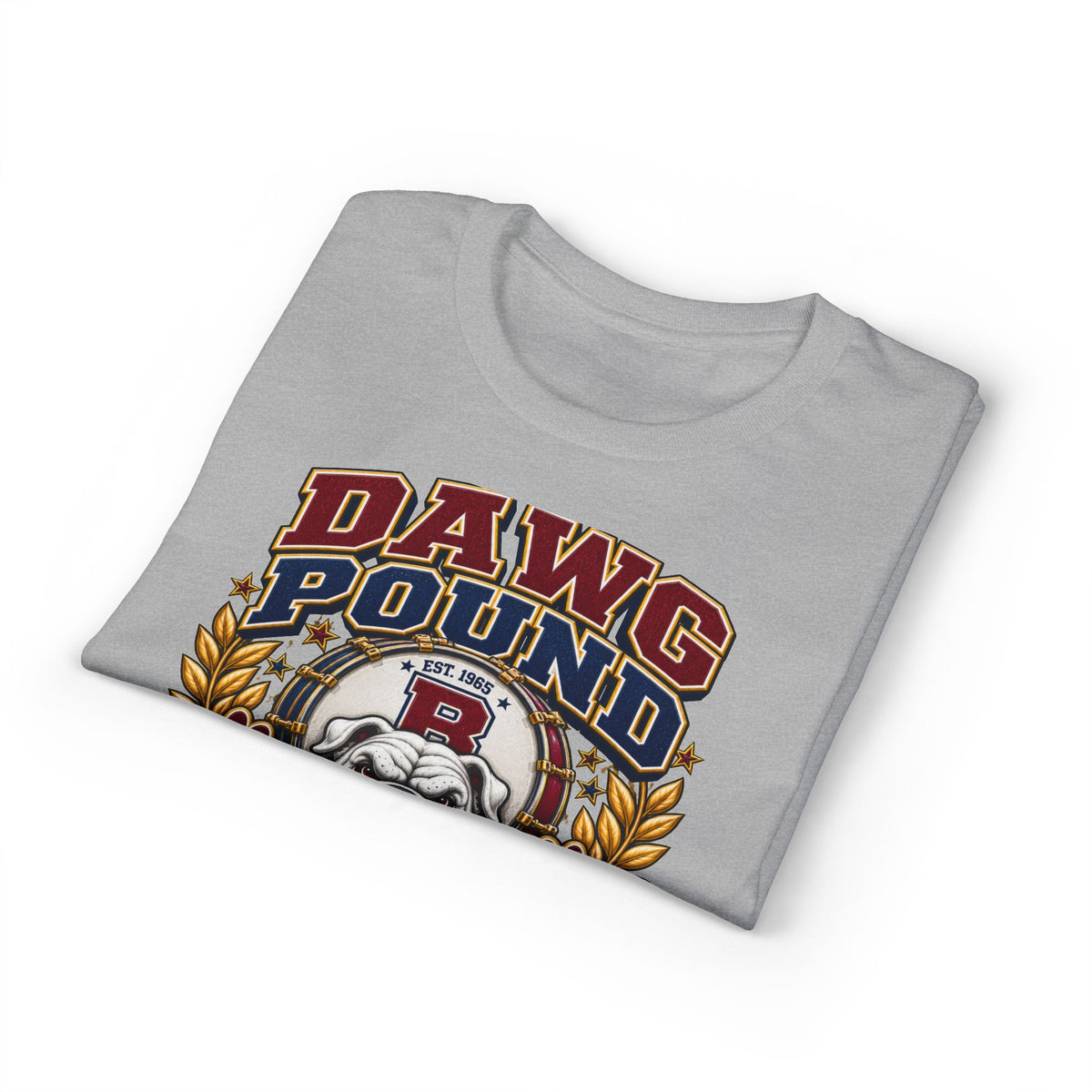 Dawg Pound Grandpa T-Shirt — Retro Bulldog Football Grandpa Tee