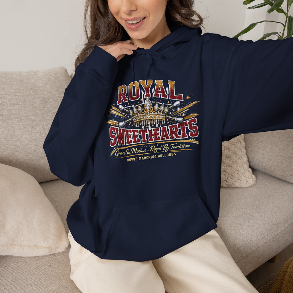 Royal Sweethearts Hoodie — Vintage Rock Band Graphic Pullover
