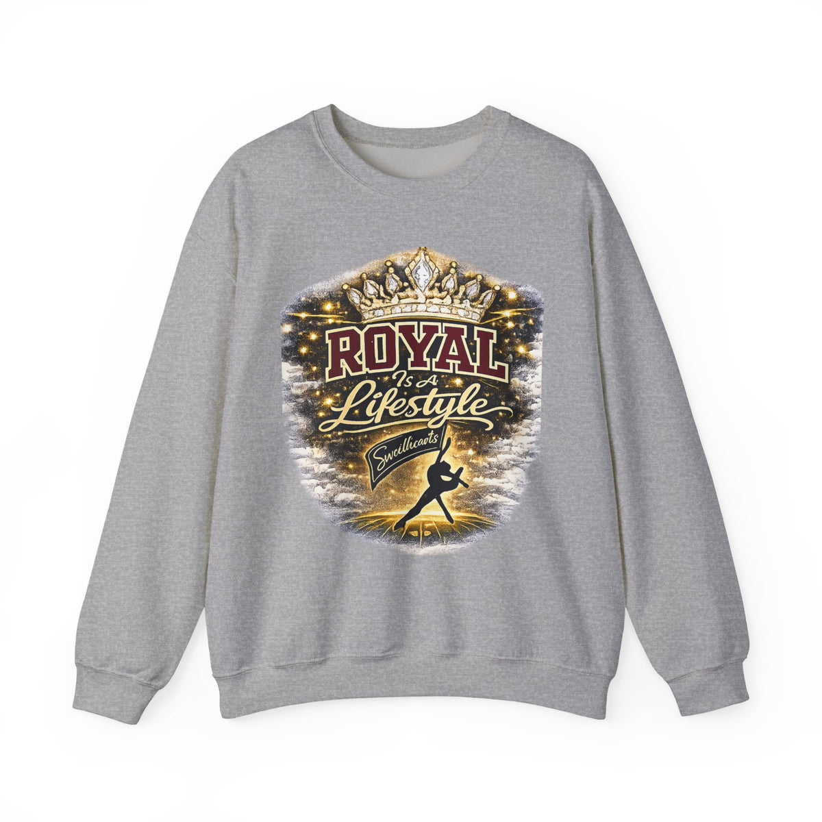 Royal Lifestyle Sweatshirt — Crown Graphic Crewneck