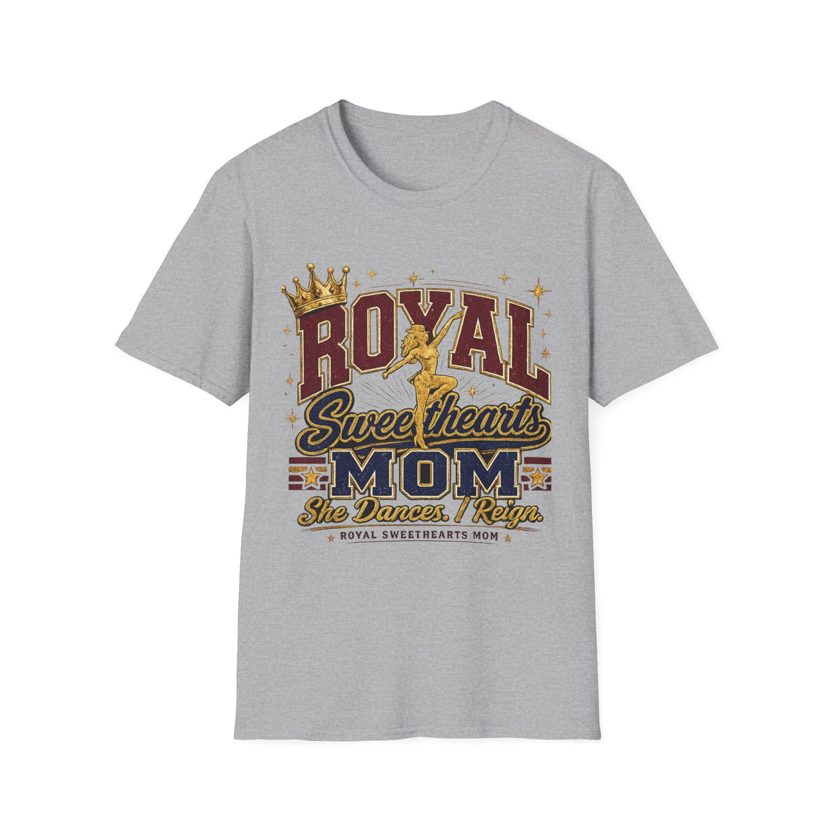 Royal Sweethearts Mom T-Shirt — Crowned Mom Graphic Tee