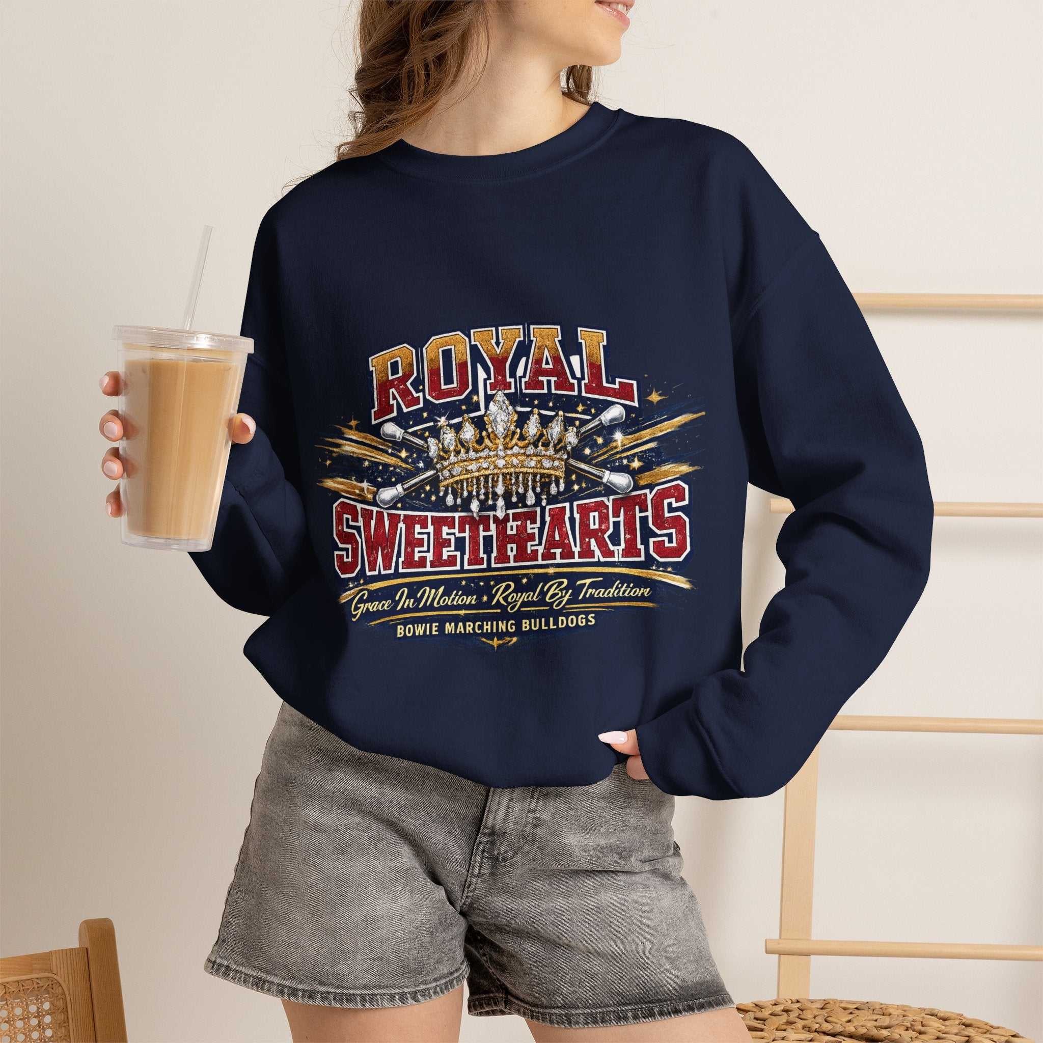 Royal Sweethearts Crewneck Sweatshirt