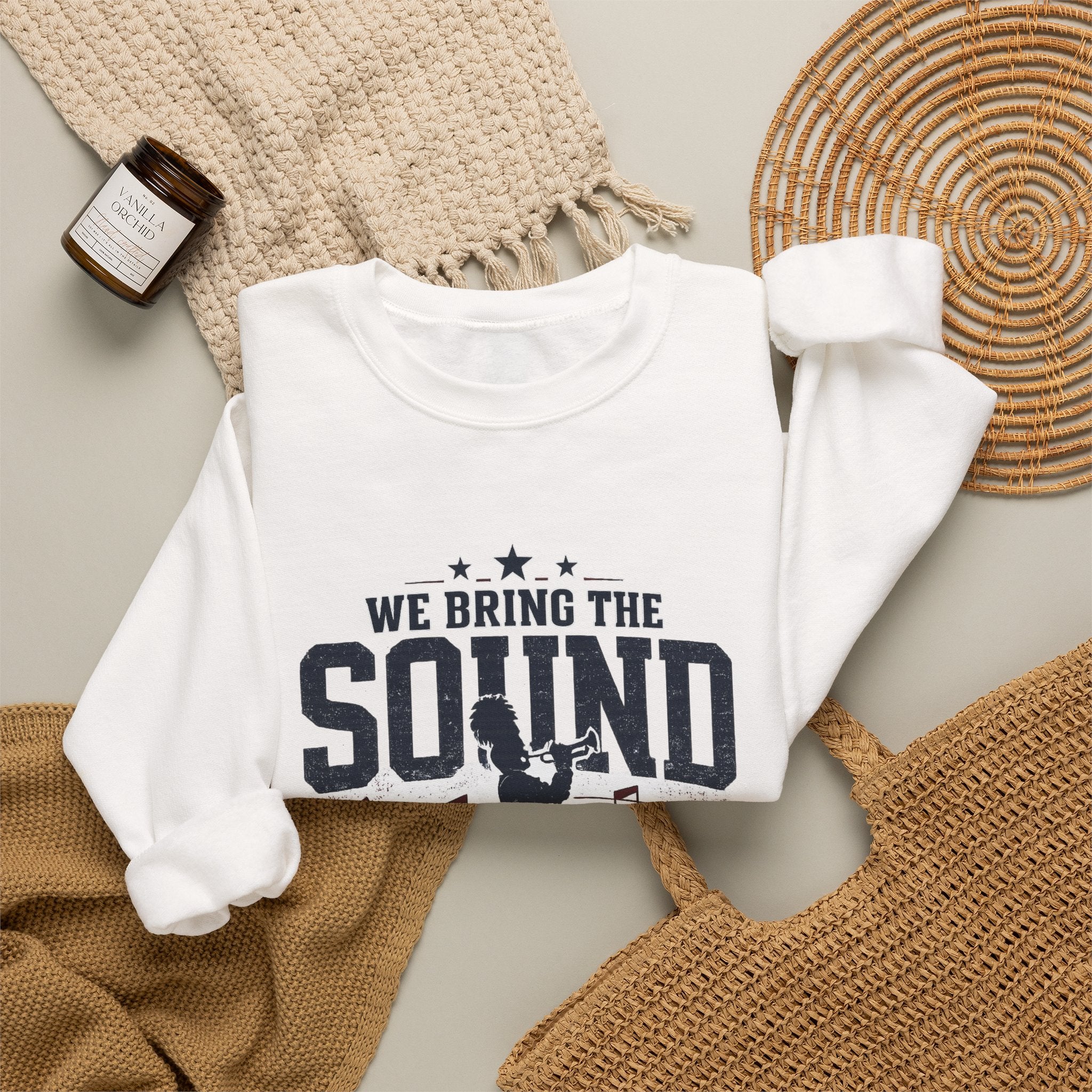 Marching Bulldogs "We Bring the Sound" Crewneck Sweatshirt