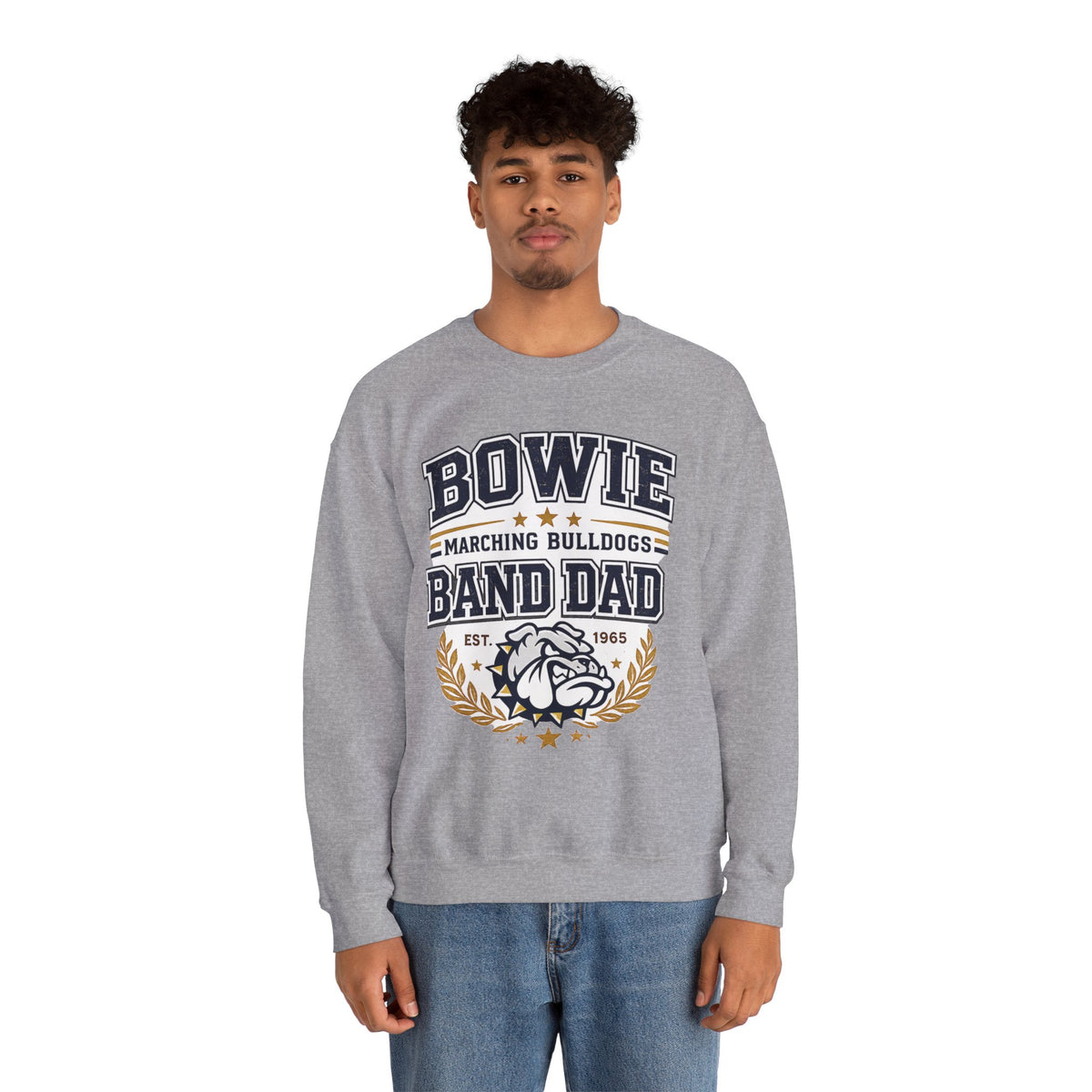 Bowie Bulldogs Band Dad Sweatshirt