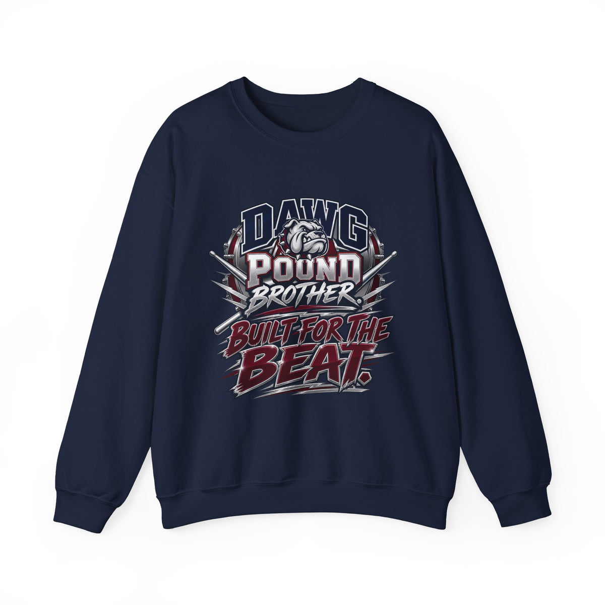 Dawg Pound Brother Crewneck Sweatshirt – Built for the Beat Graphic