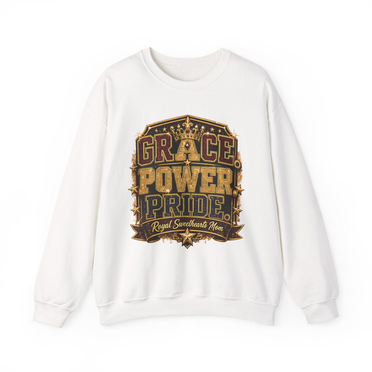 Grace Power Pride Crewneck Sweatshirt — Royal Steelband Tribute