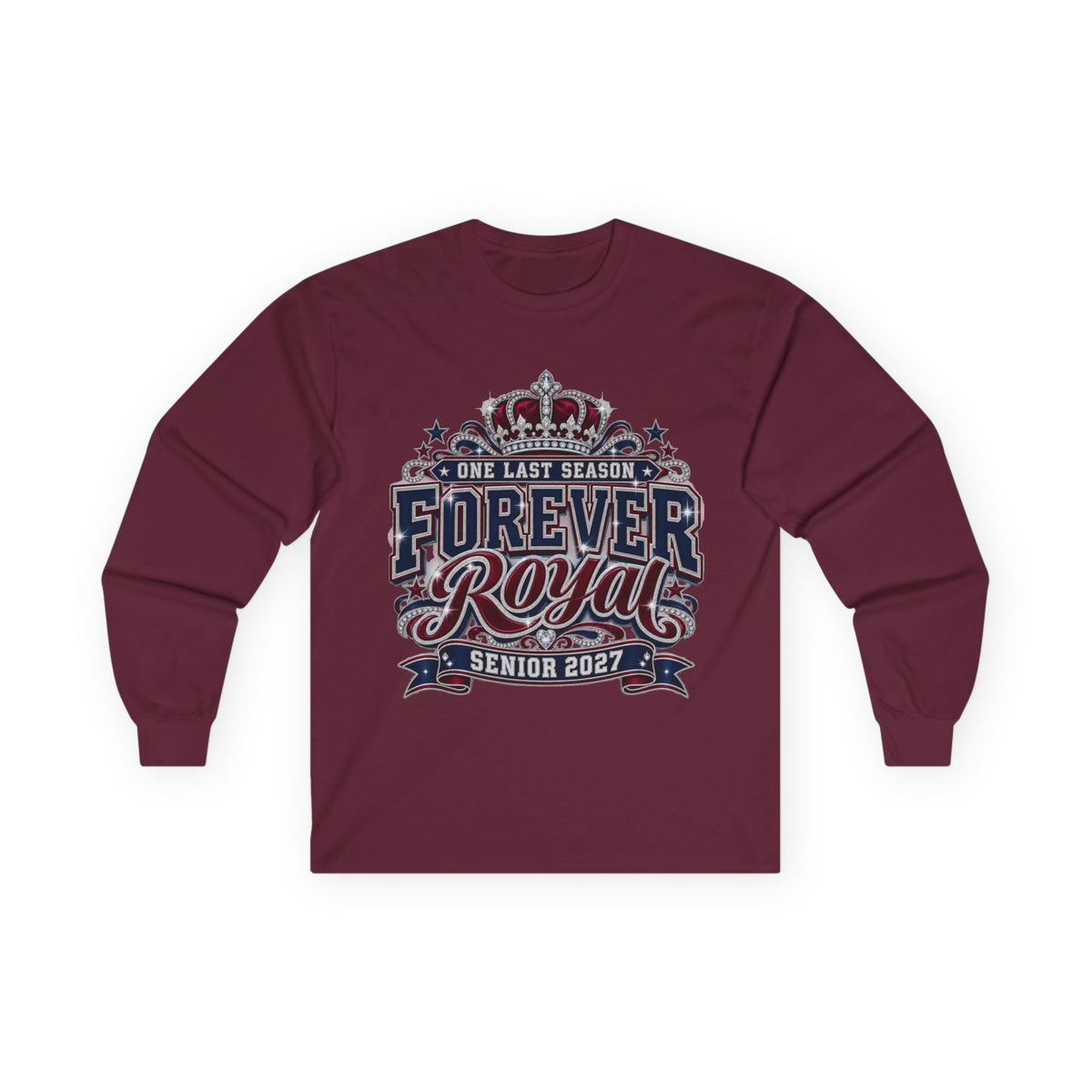 Forever Royal Senior 2027 Long Sleeve Tee