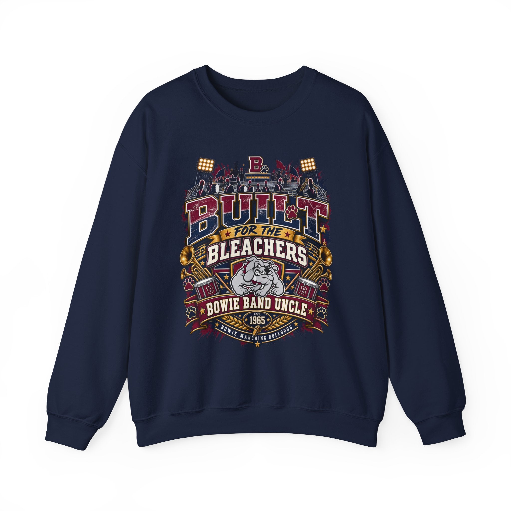 Built for the Stands Crewneck Sweatshirt — Bowie Band Uncle Vintage Stadium Graphic