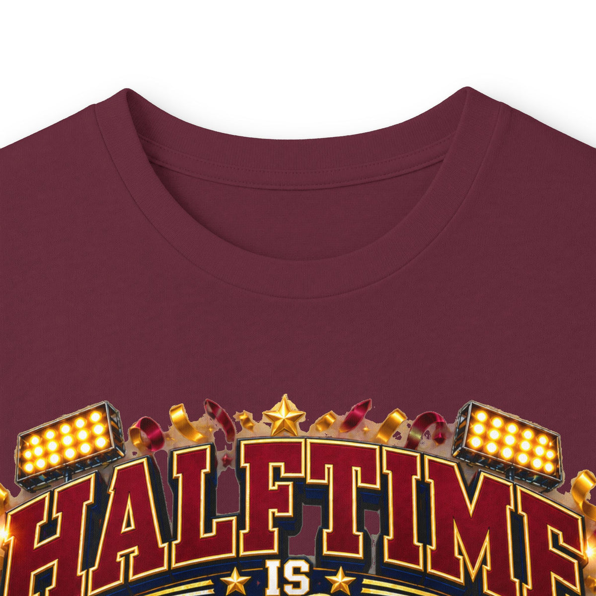 Halftime Family Business Long Sleeve Tee — Mom Football Crew Spirit