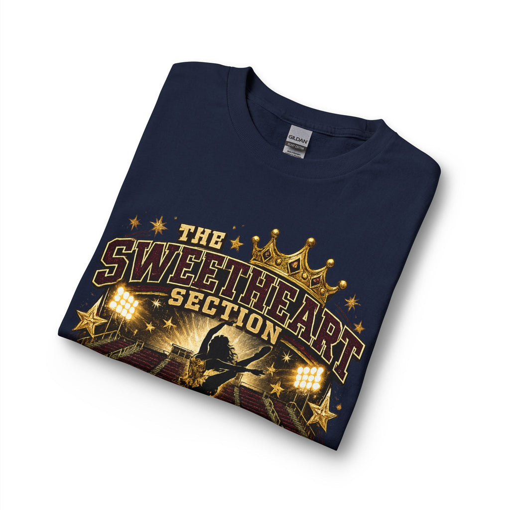 Long Sleeve Tee - "The Sweetheart Section" Royal Sweethearts Mom Concert Shirt