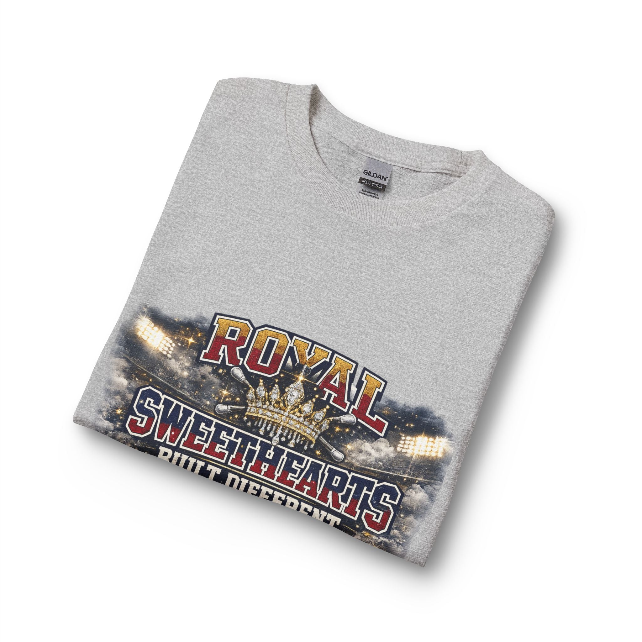 Royal Sweethearts Long Sleeve Shirt — "Built Different" Graphic