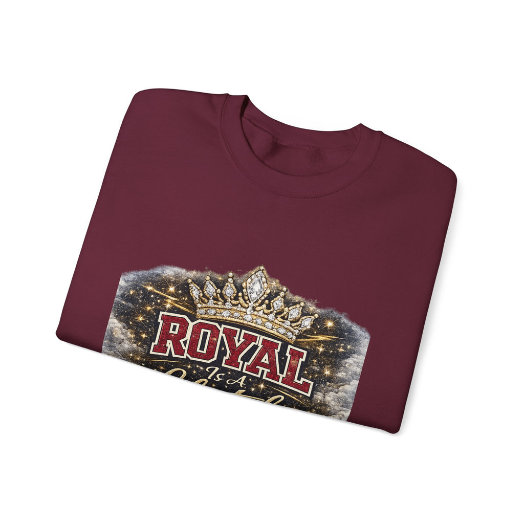 Royal Lifestyle Sweatshirt — Crown Graphic Crewneck