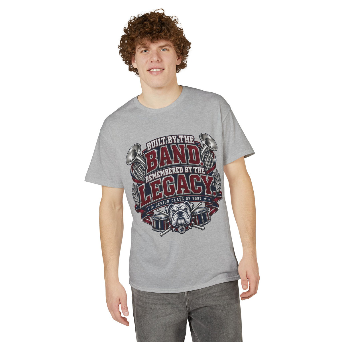Band Legacy Bulldog T‑Shirt — "Built By The Band, Remembered By The Legacy"