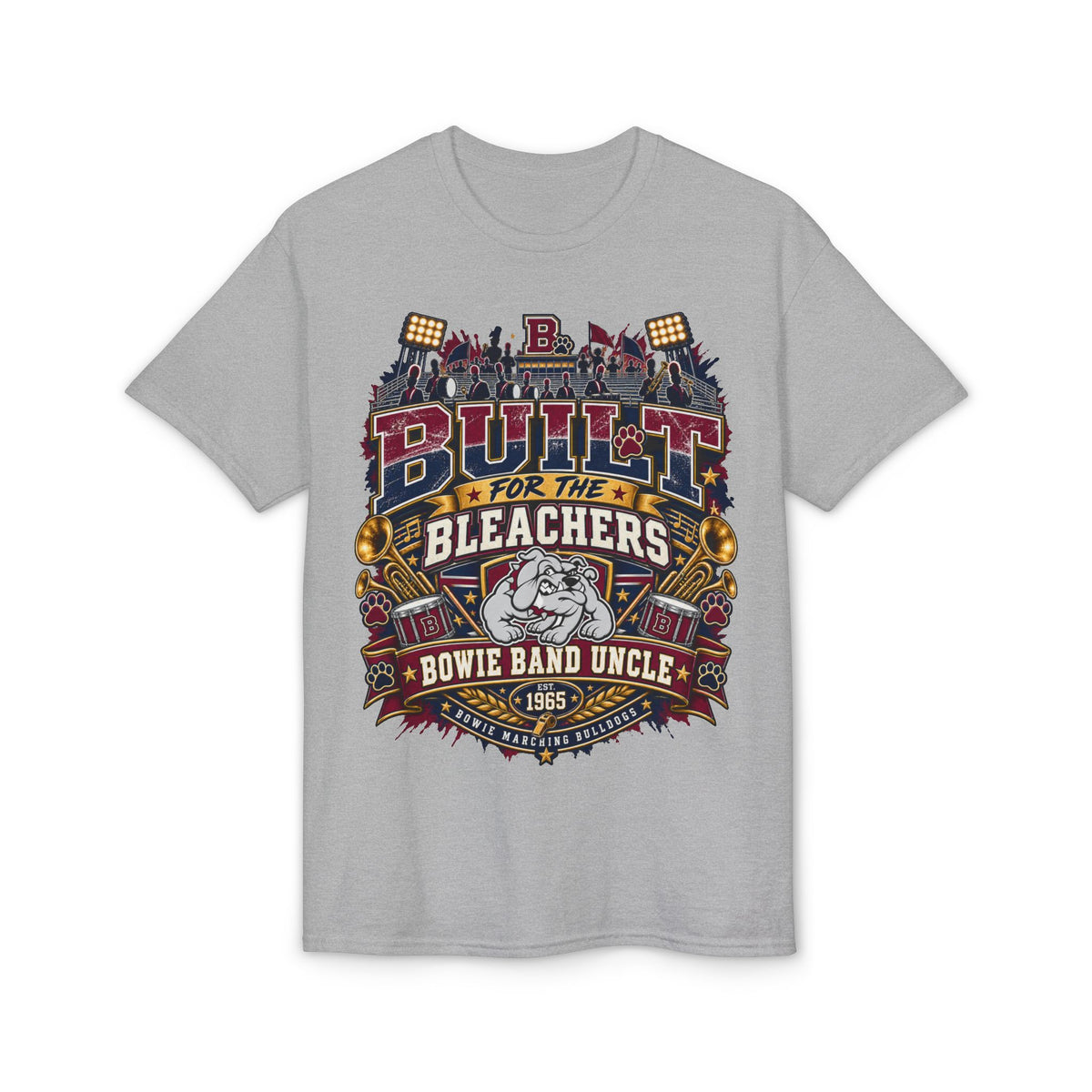 Built for the Stands T-Shirt — Bowie Band Uncle Vintage Sports Fan Tee