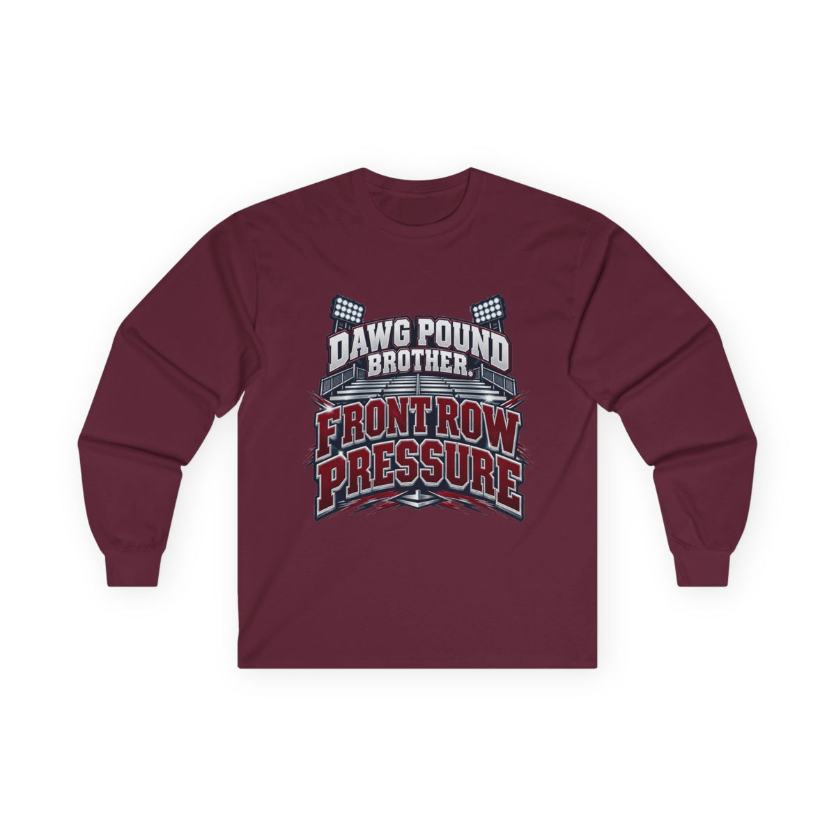 Front Row Pressure Dawg Pound Brother Long Sleeve Tee