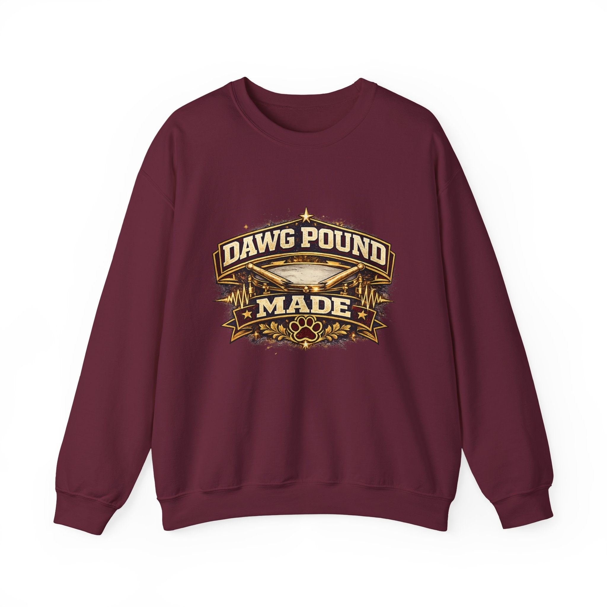 Dawg Pound Made Sweatshirt — Vintage Football Fan Crewneck