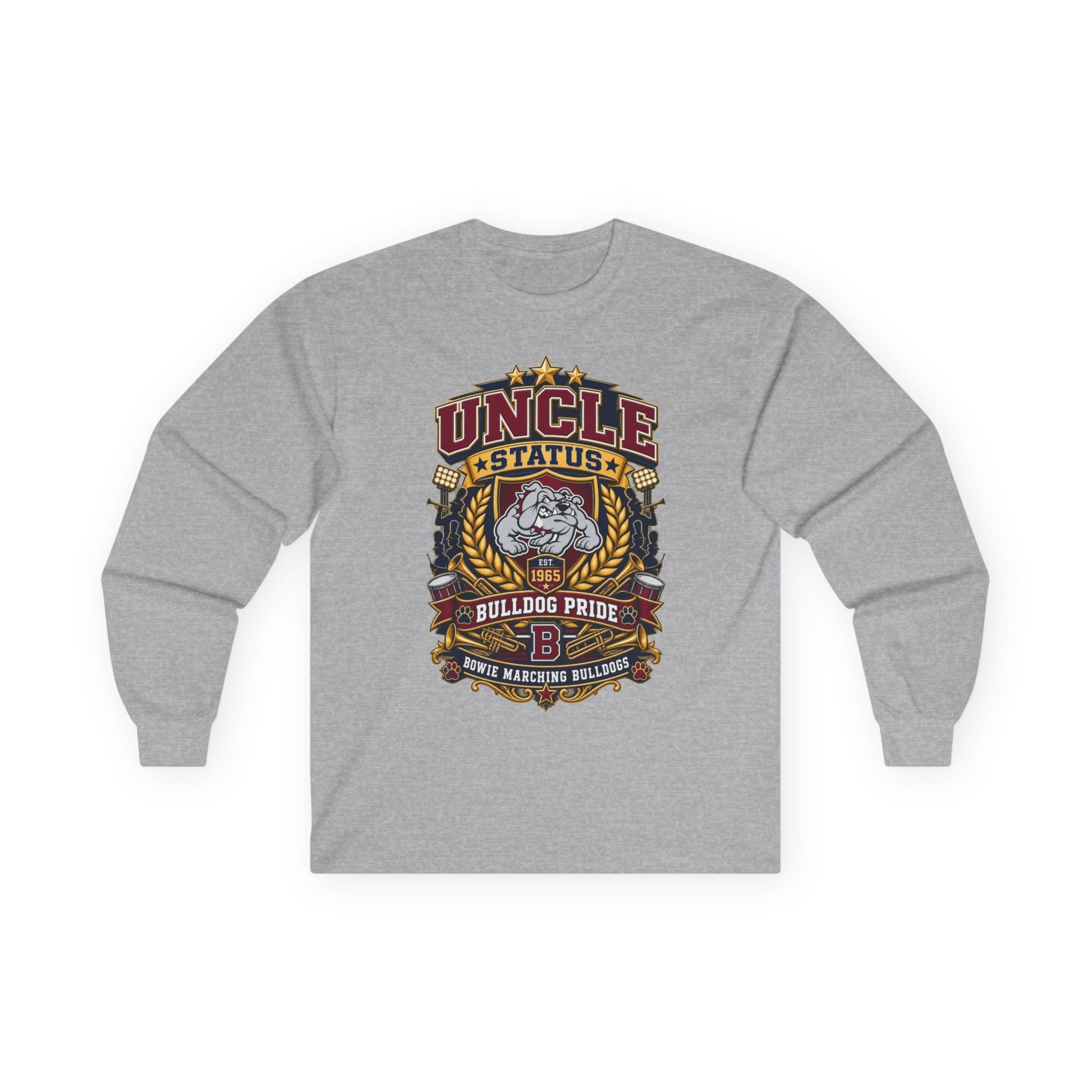 Uncle Status Bulldog Pride Long Sleeve Tee