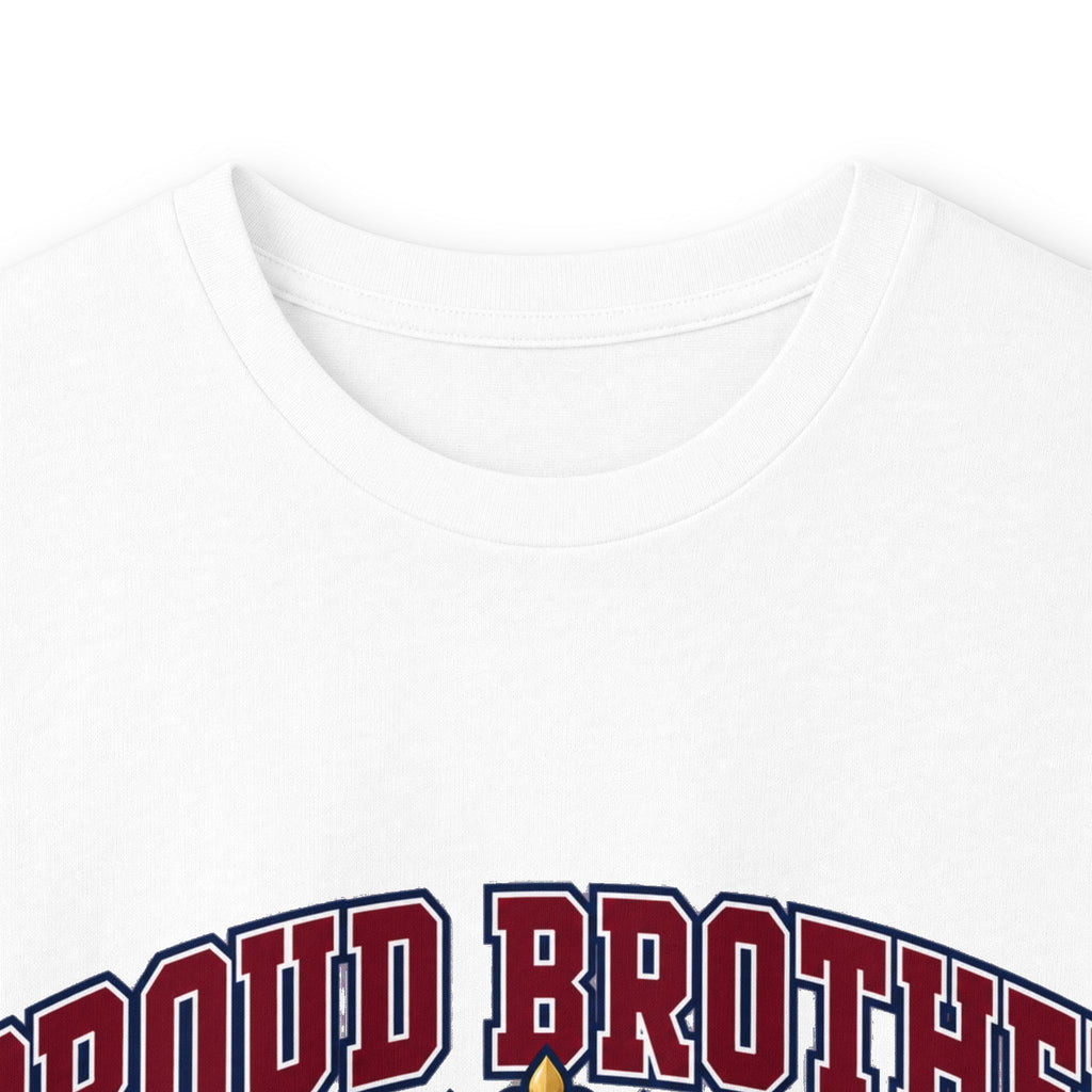 Proud Brother Long Sleeve Tee — "Proud Brother of a Royal Sweetheart" Crest Design