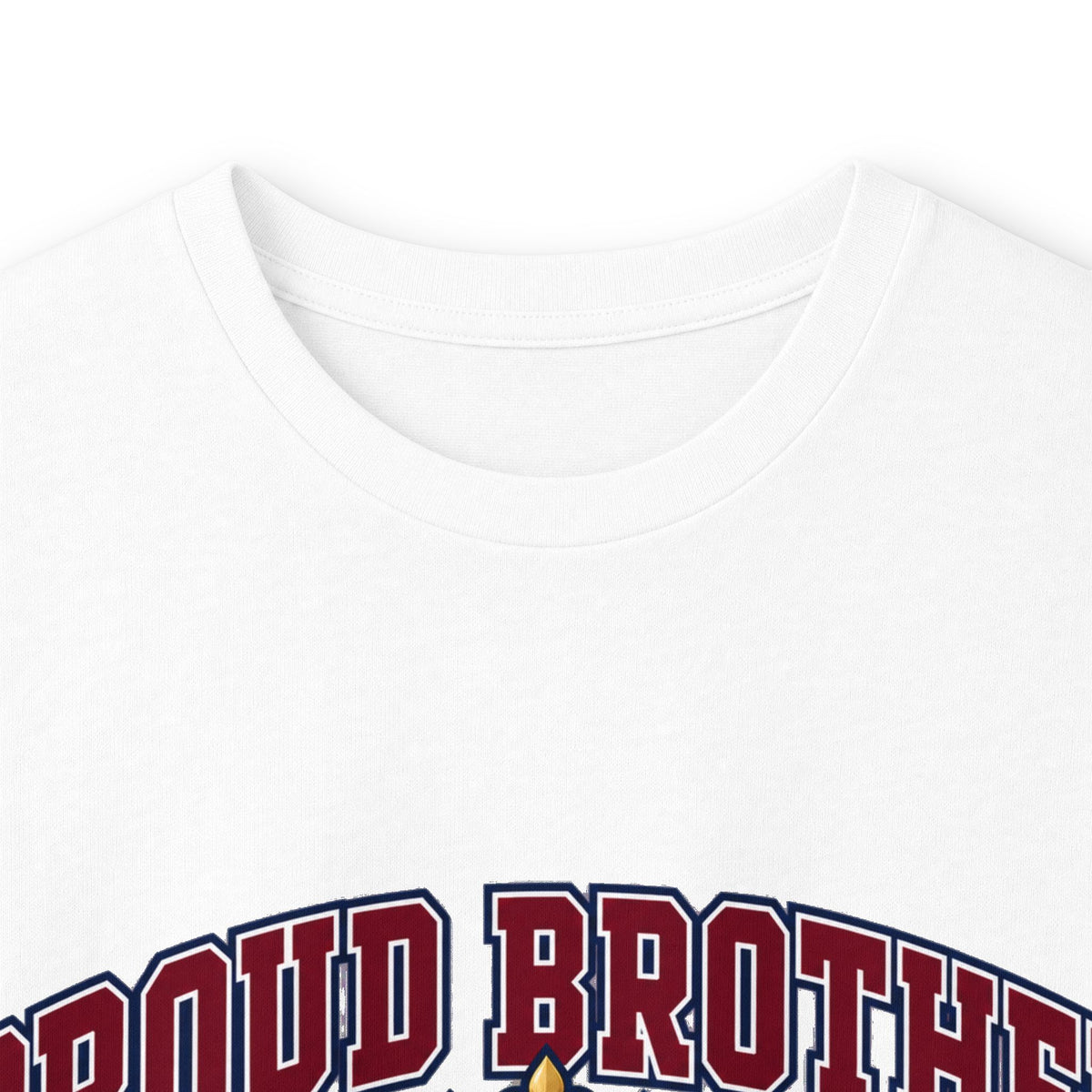 Proud Brother Long Sleeve Tee — "Proud Brother of a Royal Sweetheart" Crest Design