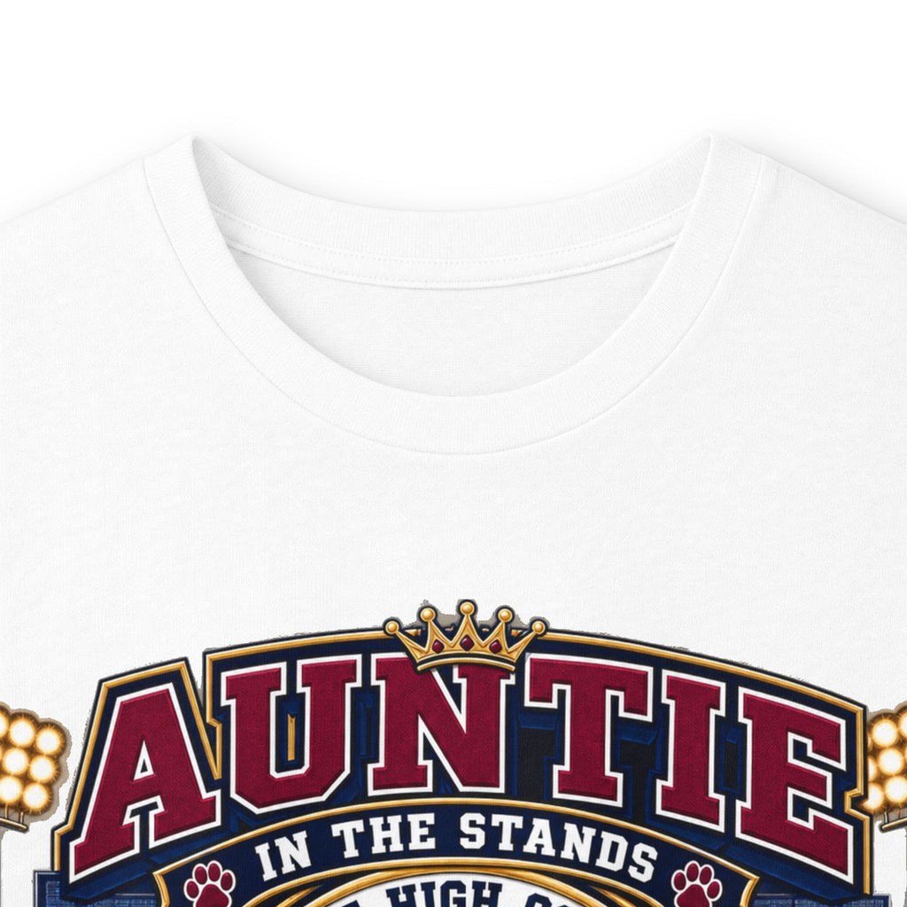 Band Auntie Long Sleeve Tee — "Auntie of the Stands" Marching Band Shirt