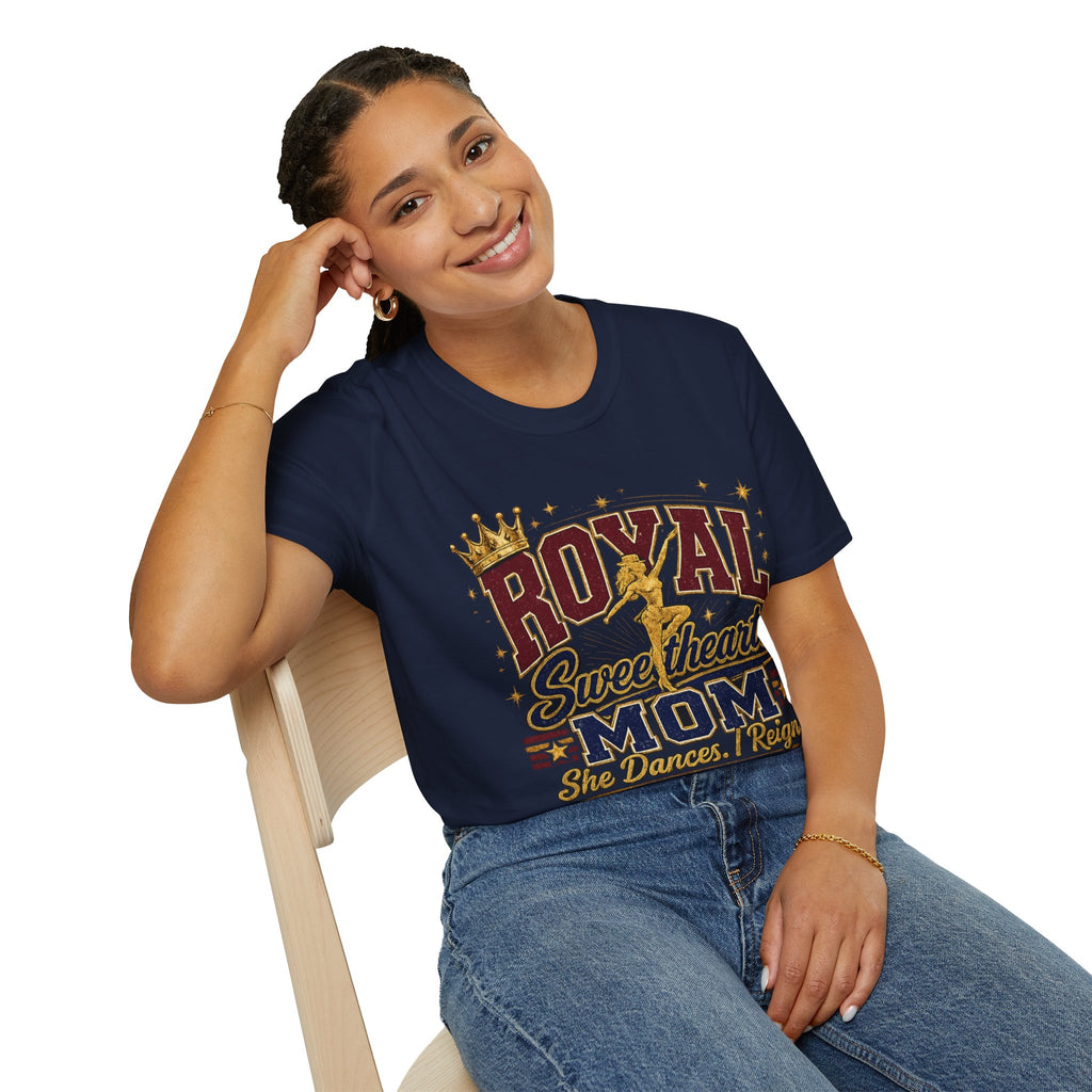 Royal Sweethearts Mom T-Shirt — Crowned Mom Graphic Tee