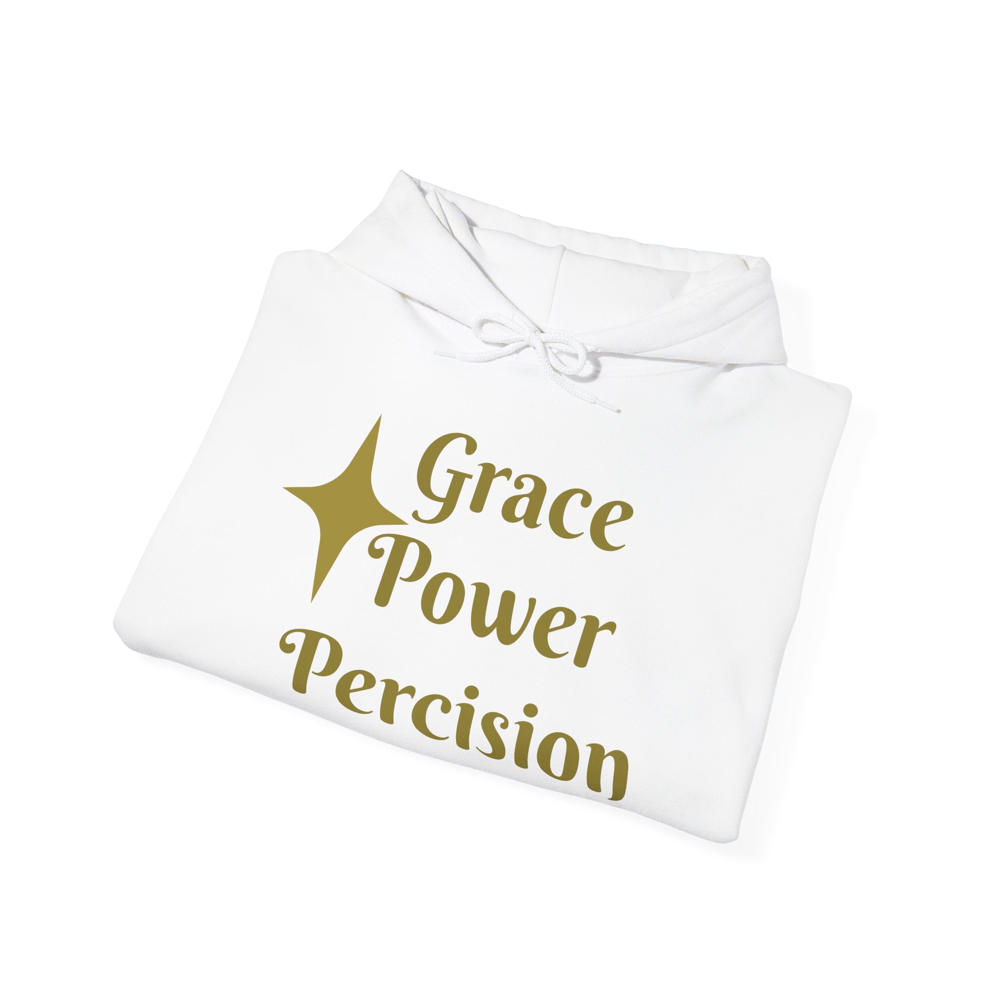Pressure Makes Queens Hoodie — Grace Power Precision Graphic Pullover