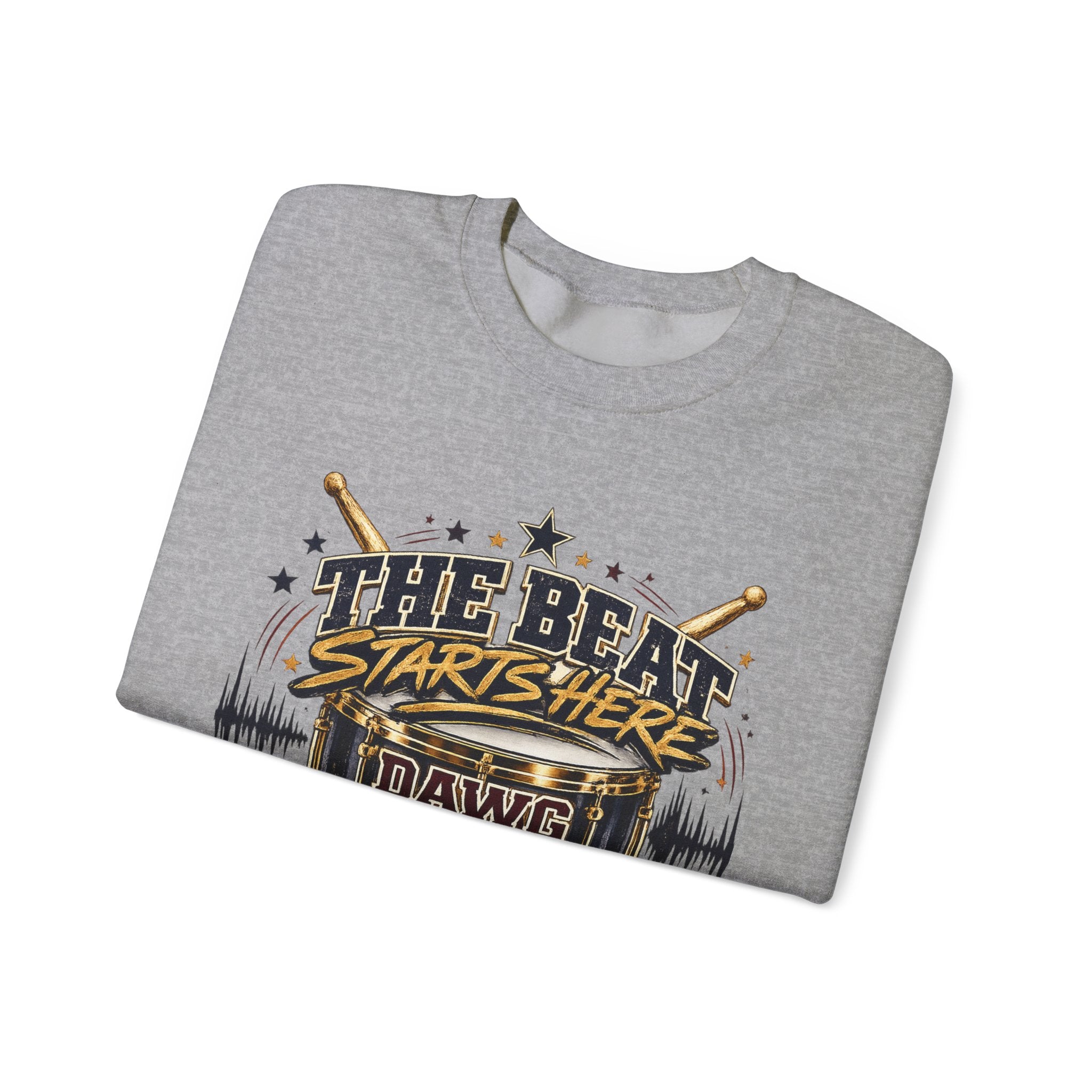 Drummer 'The Beat Starts Here - Dawg Pound Mama' Crewneck Sweatshirt