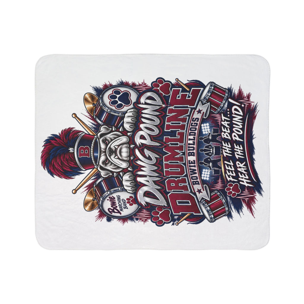 Premium Dawg Pound Fleece Sherpa Blanket