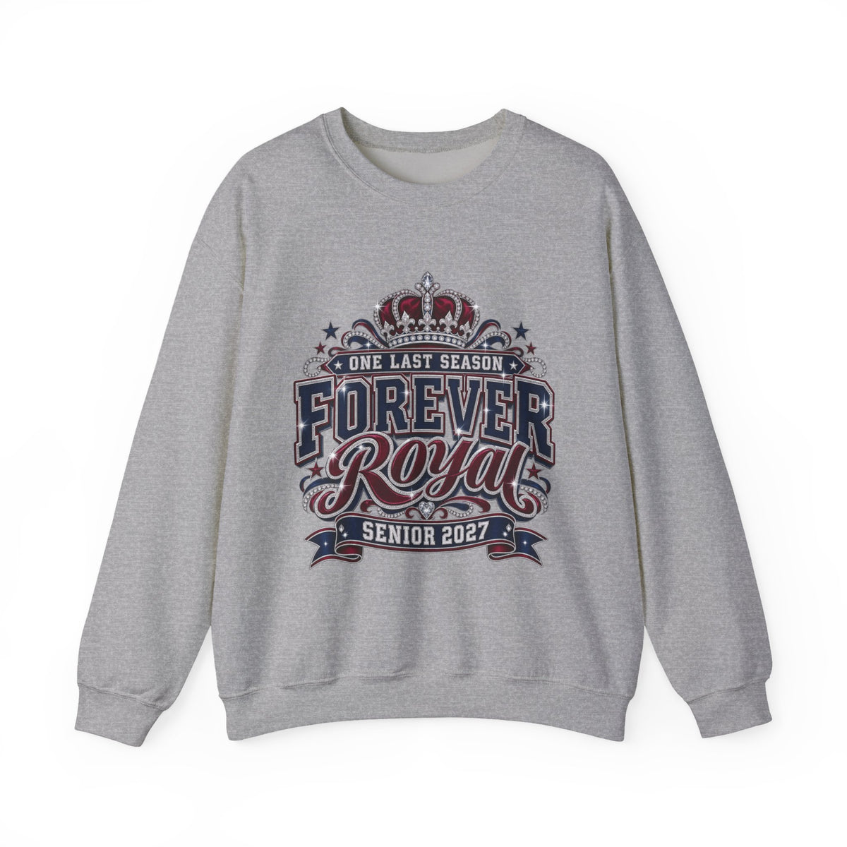 Forever Royal Senior 2027 Crewneck Sweatshirt