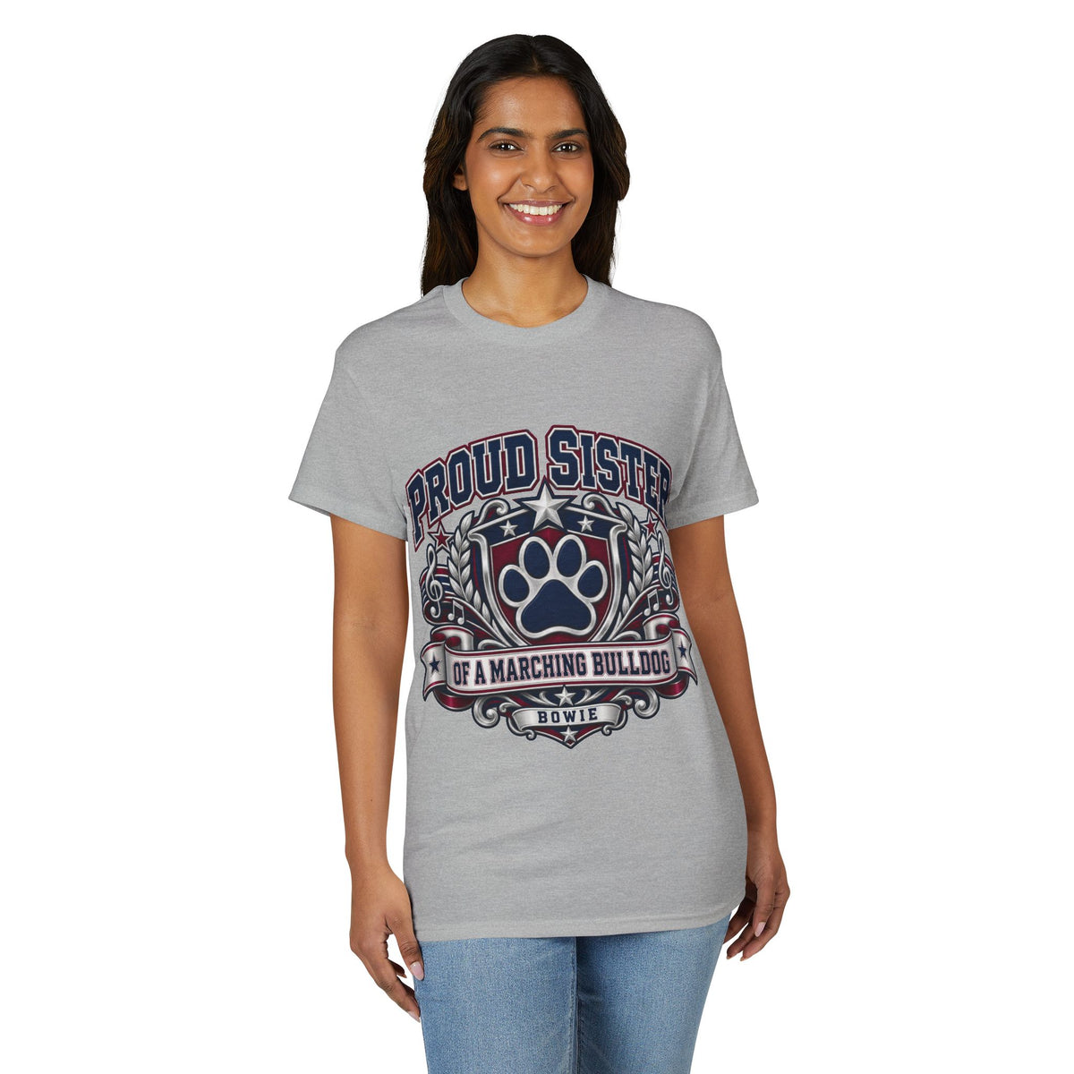 Proud Sister of a Marching Bulldog T-Shirt