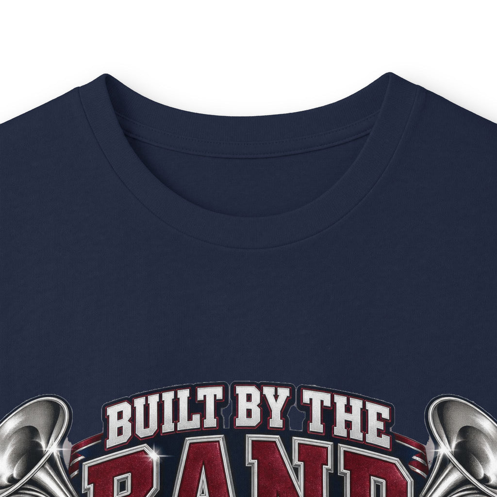 Long Sleeve Tee - "Built by the Band, Remembered by the Legacy" Rock Drum & Horn Graphic