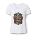 Bulldog Mom V-Neck Tee — "Our Bulldog Legacy" Graphic Women's Shirt
