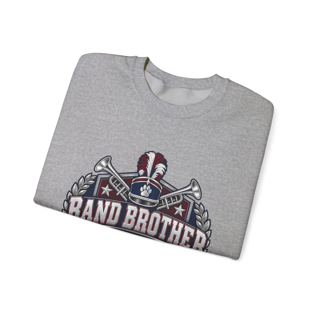 Band Brother Crewneck Sweatshirt – Loud & Proud Marching Band Tee