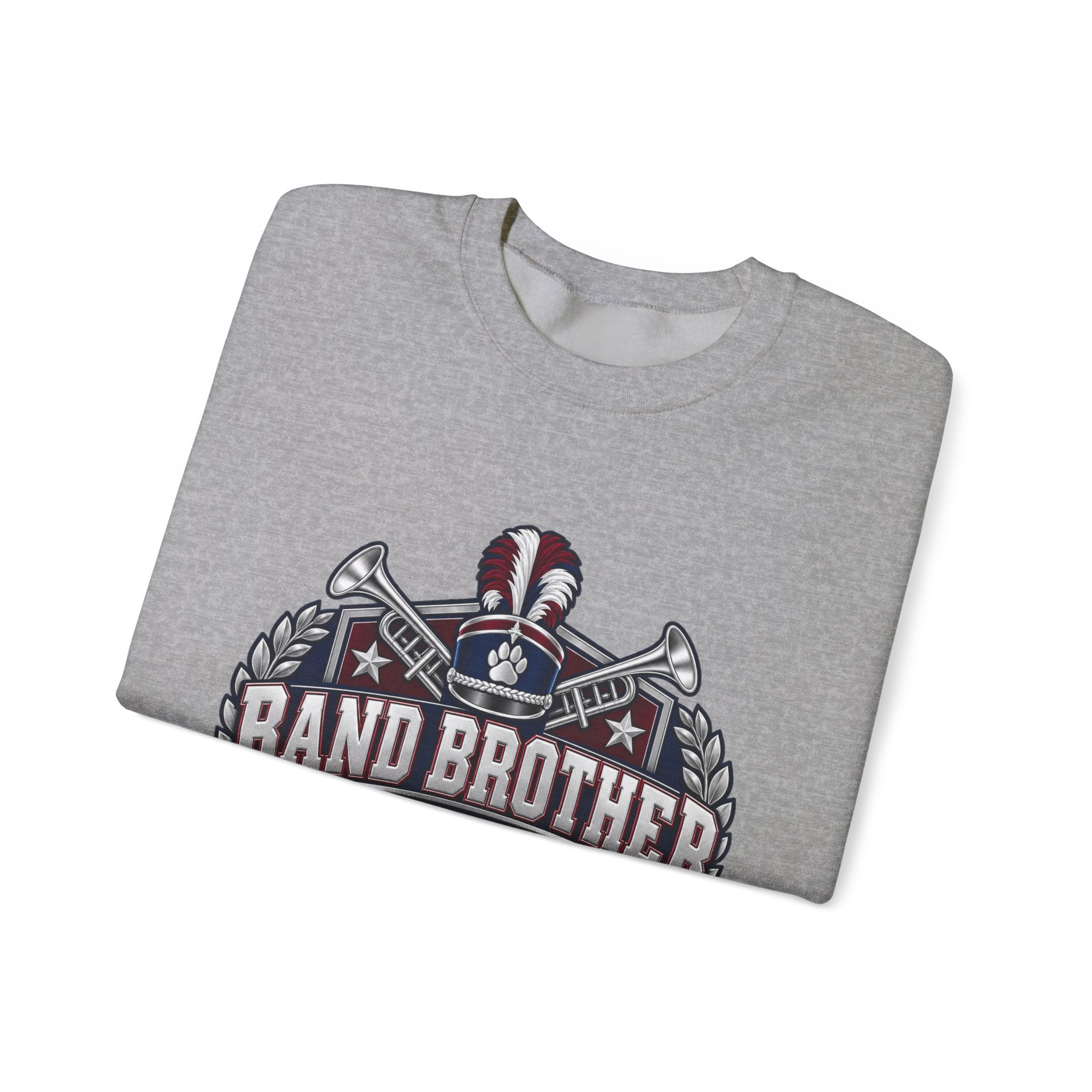 Band Brother Crewneck Sweatshirt – Loud & Proud Marching Band Tee