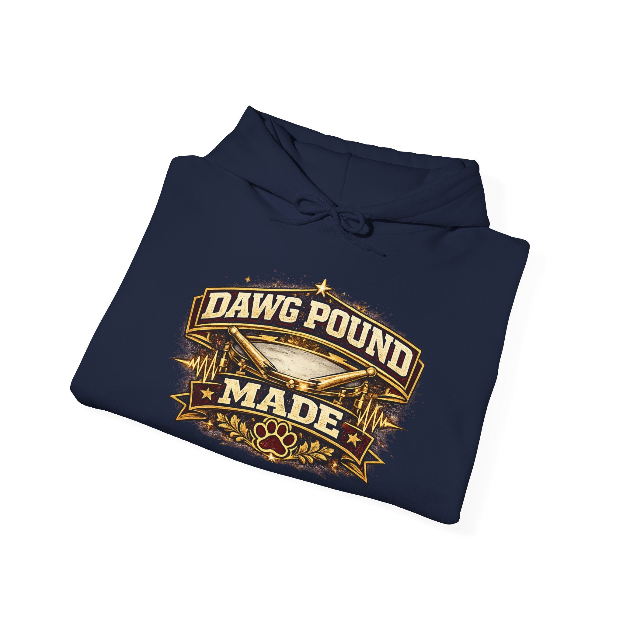 Dawg Pound Made Hoodie – Vintage Football Fan Pullover