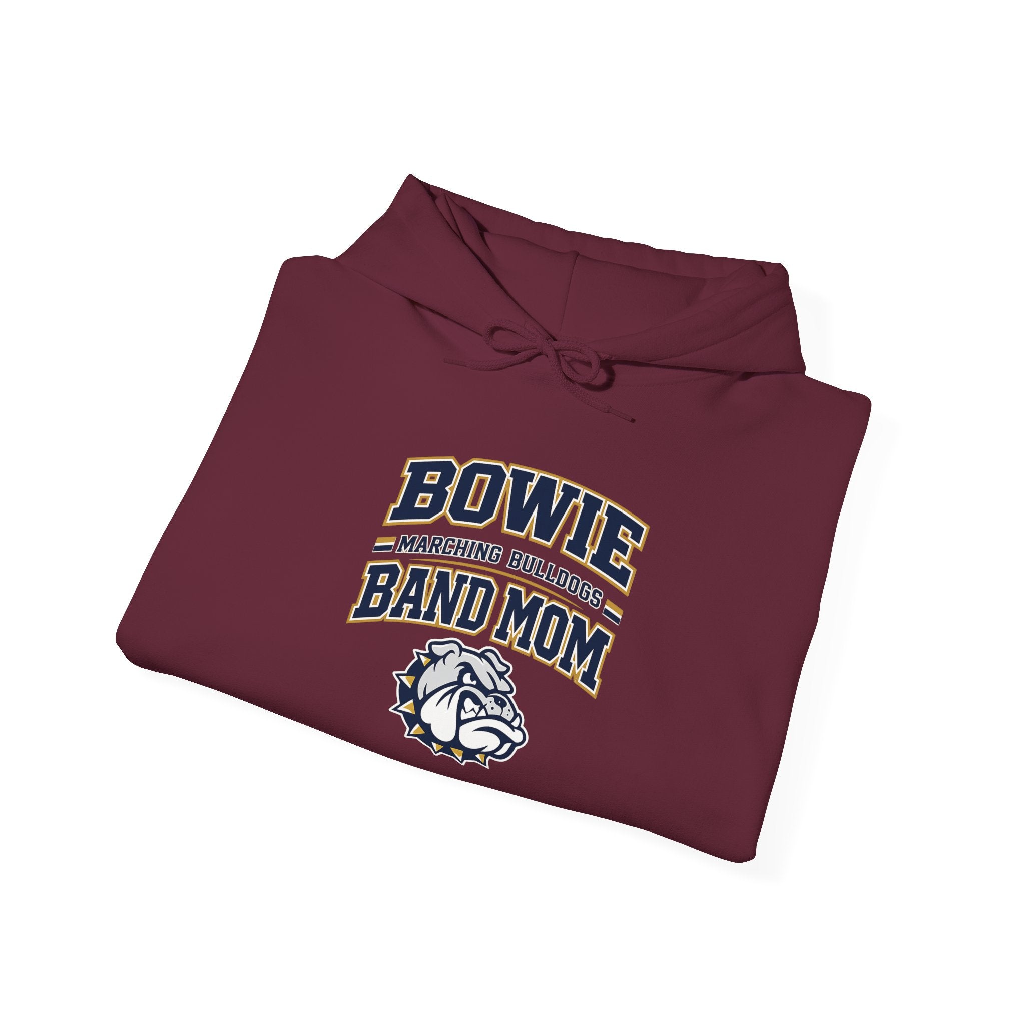 Bowie Marching Bulldogs Mom Heavy Blend Hoodie