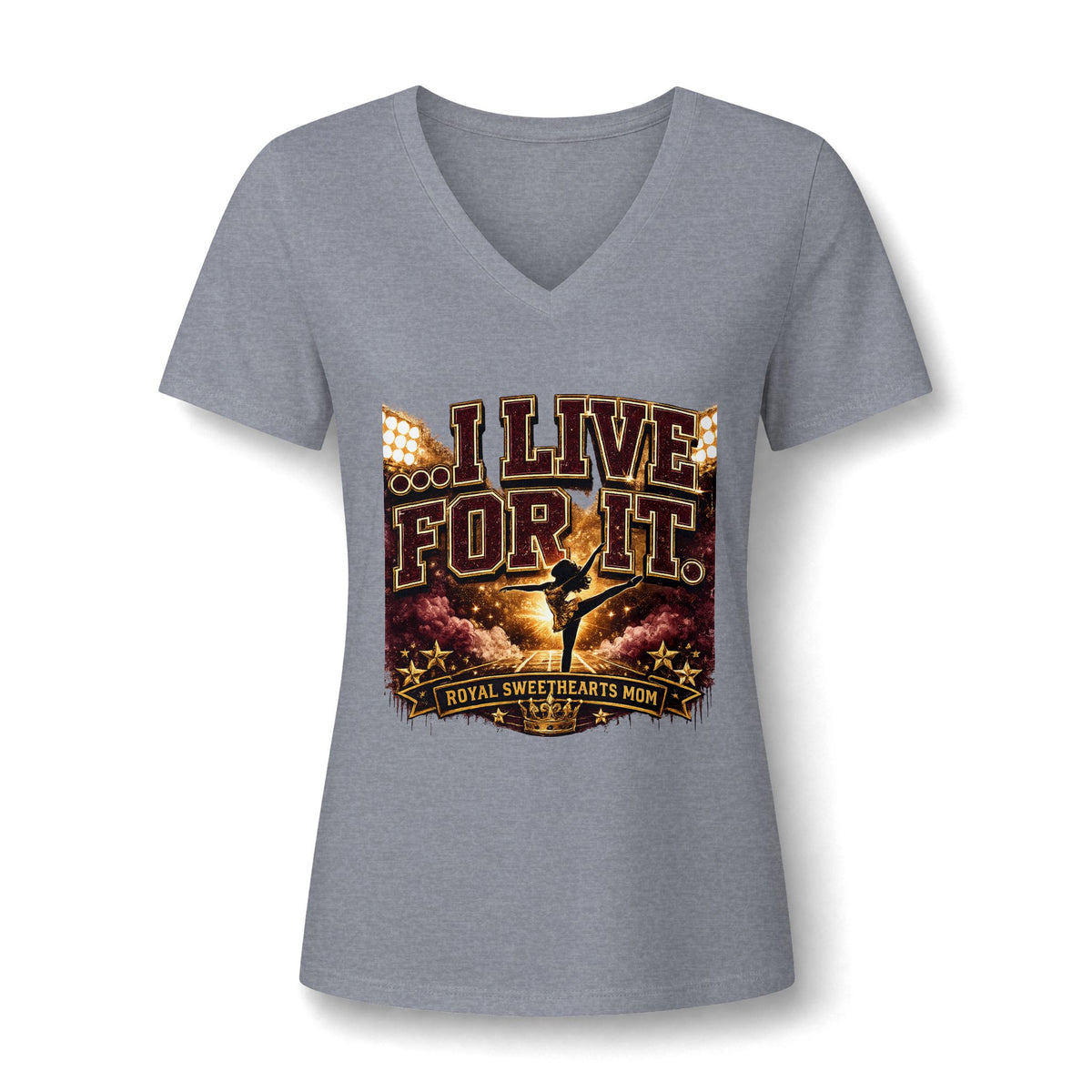 I Live For It Concert V-Neck Tee