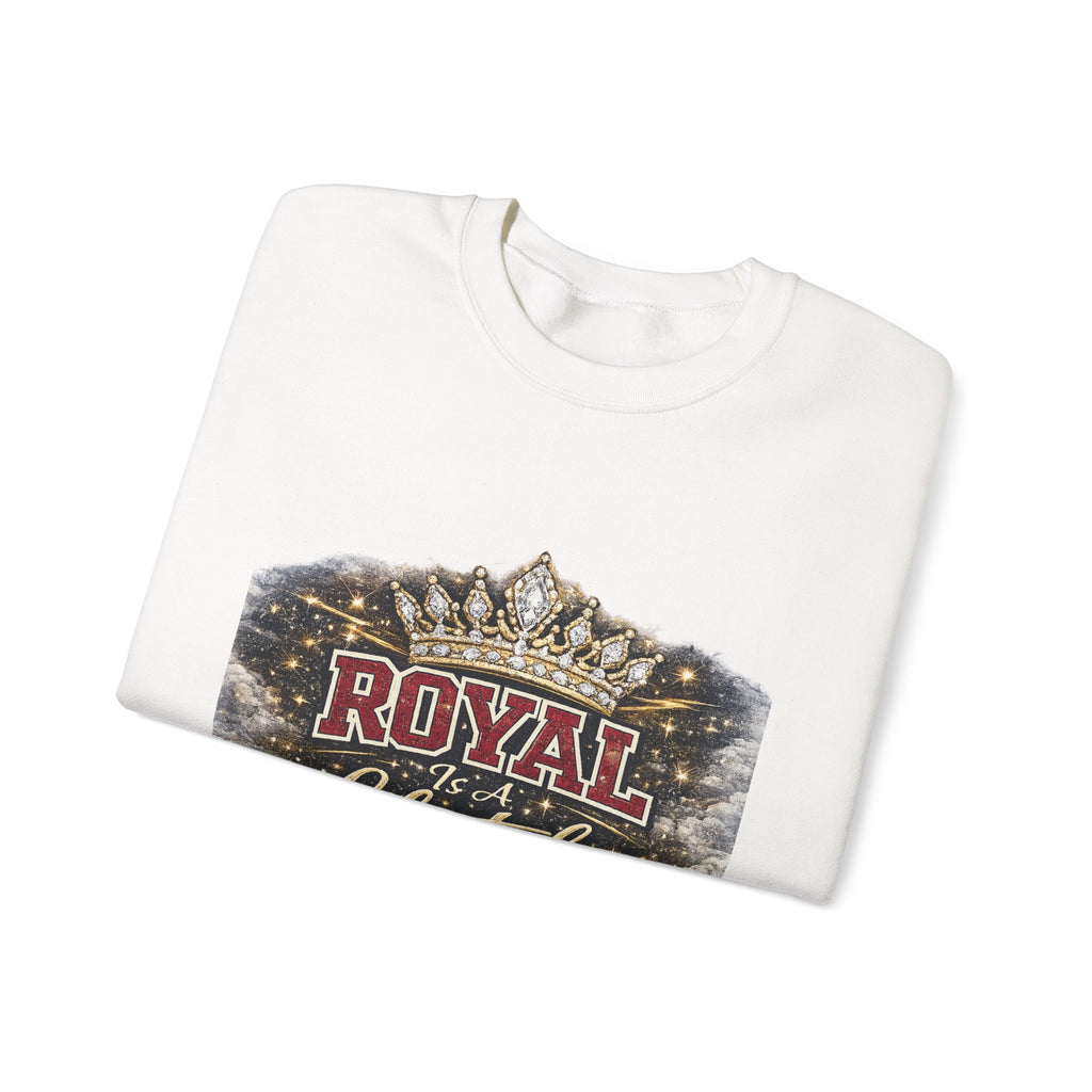 Royal Lifestyle Sweatshirt — Crown Graphic Crewneck