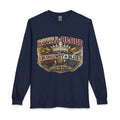 Royal Blood "Burgundy & Blue" Graphic Long Sleeve Shirt