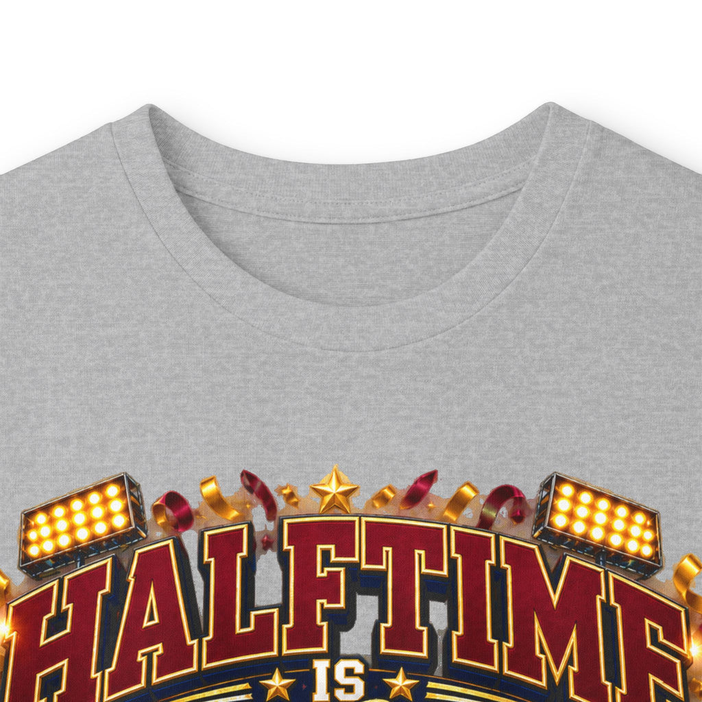 Halftime Family Business Long Sleeve Tee — Mom Football Crew Spirit
