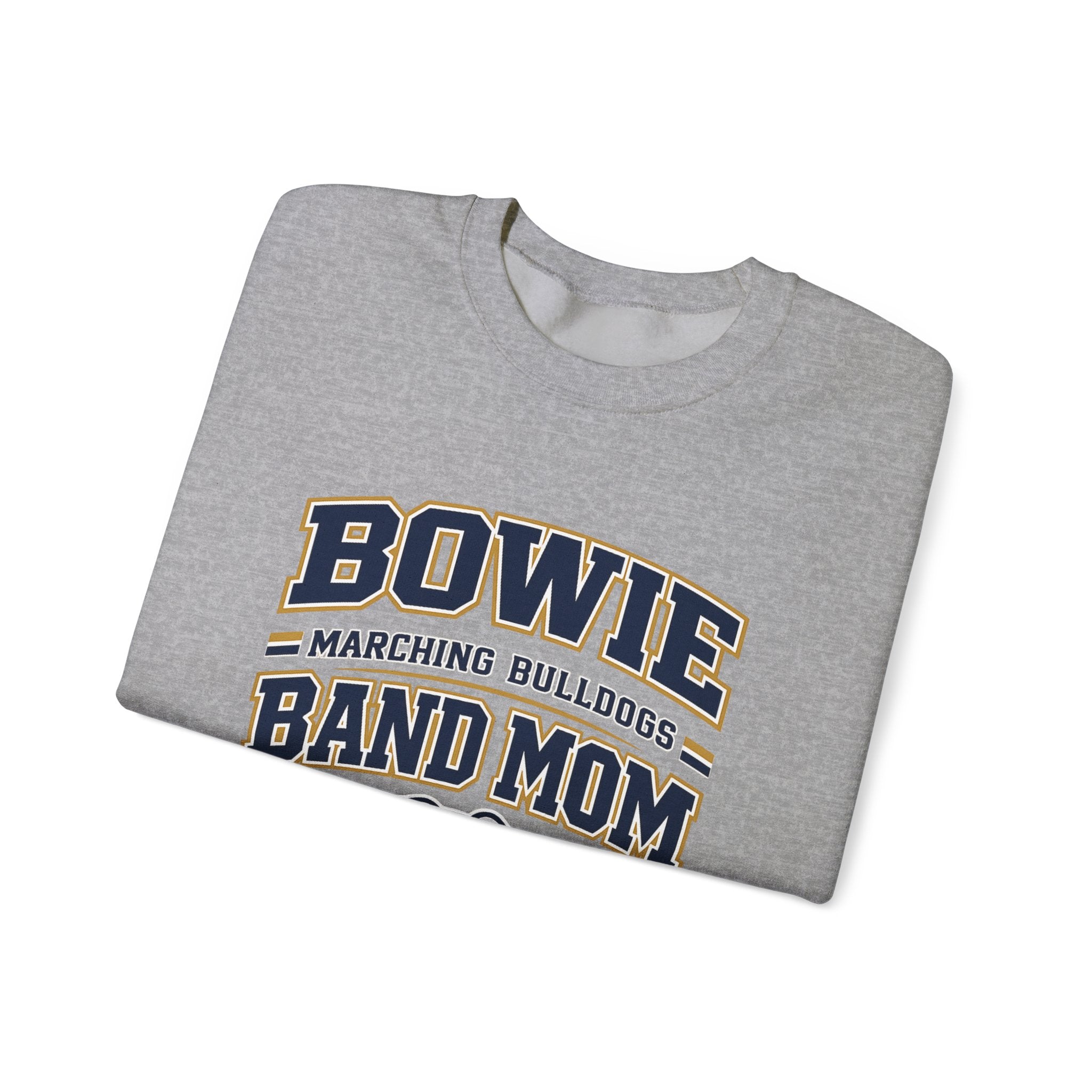 Bowie Bulldogs Mom Crew Neck Sweatshirt