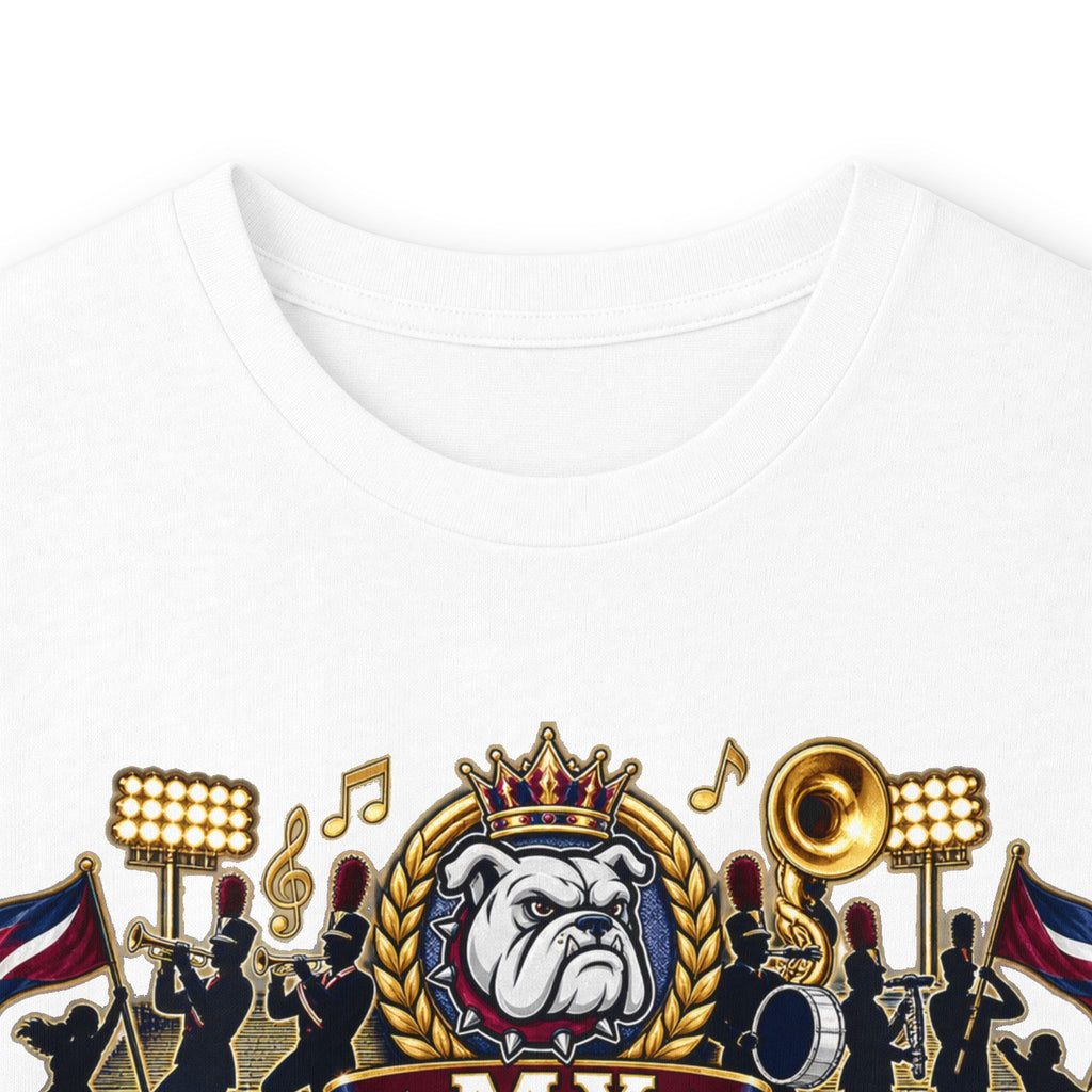 Proud Aunt Long Sleeve Tee — My Pride Marches In Burgundy & Navy Graphic