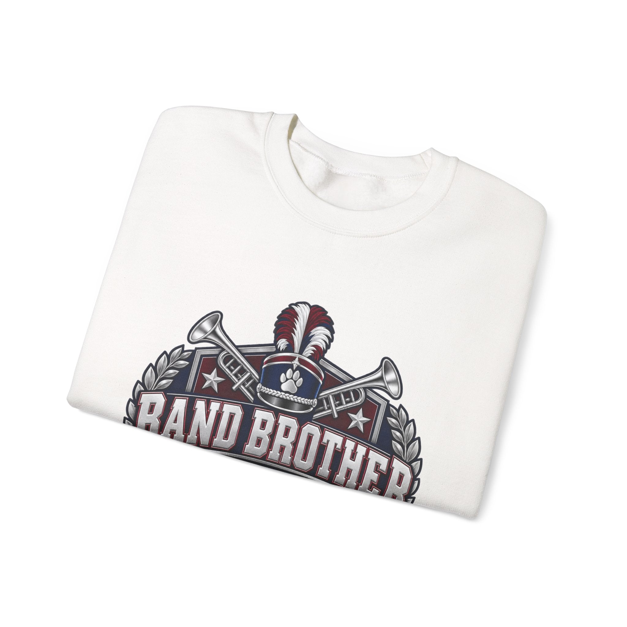 Band Brother Crewneck Sweatshirt – Loud & Proud Marching Band Tee