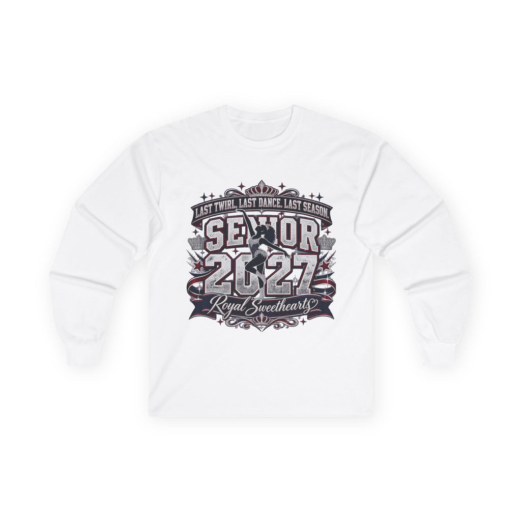 Senior 2027 Royal Sweethearts Long Sleeve Tee