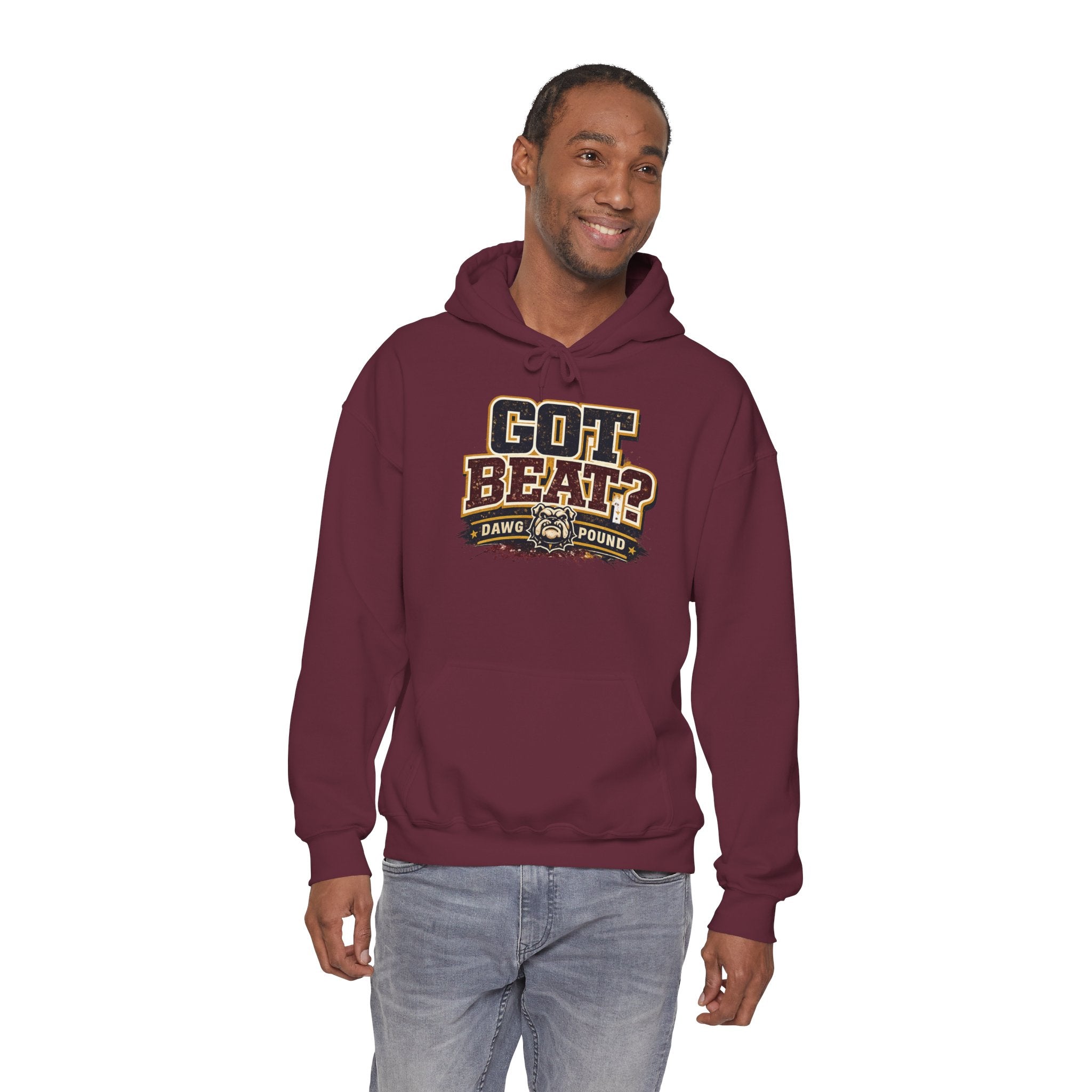 Got Beat? Dawg Pound Hoodie — Cleveland Browns Retro Football Fan Sweatshirt