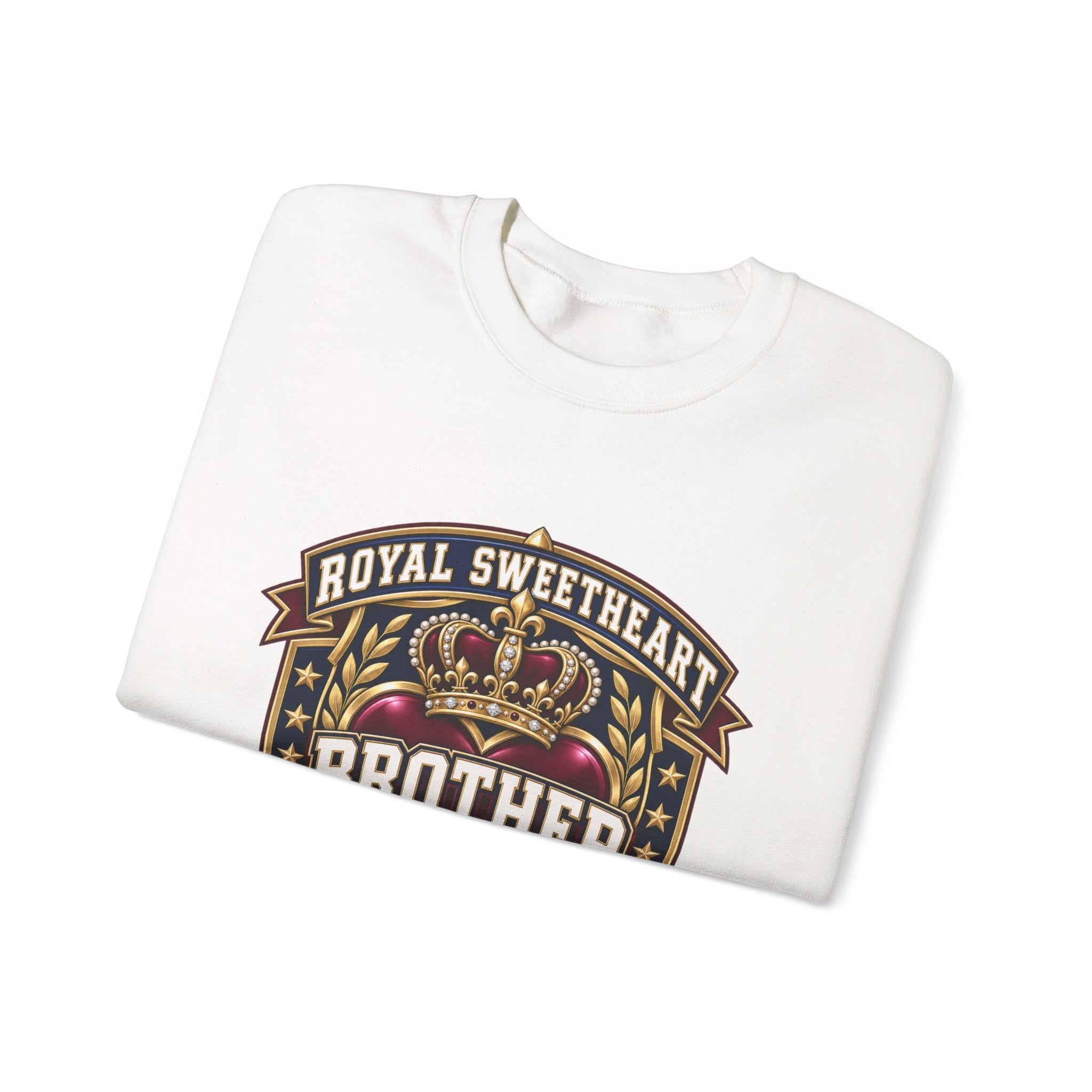 Brother Protection Detail Sweatshirt – Royal Sweetheart Crown Crewneck